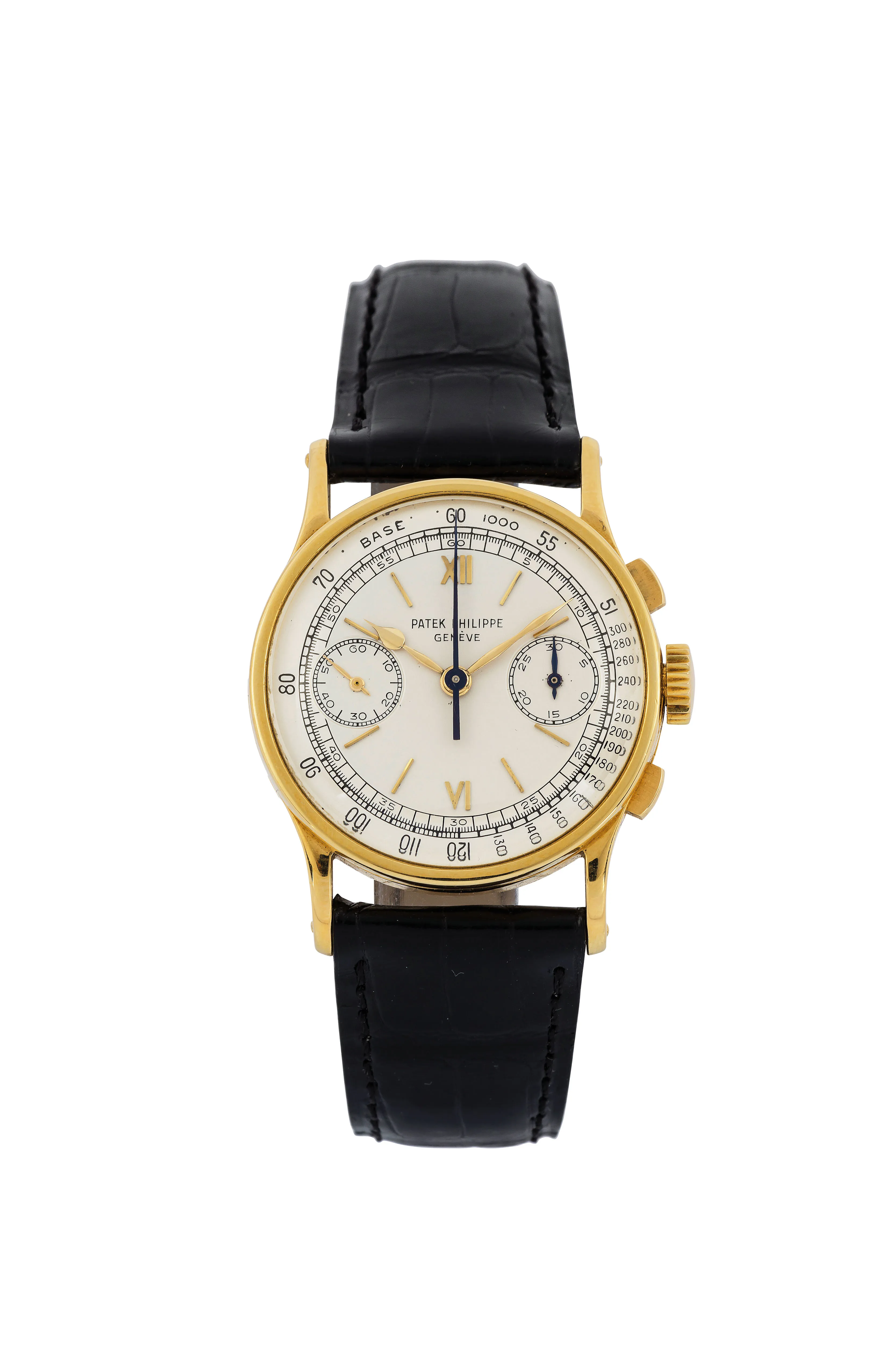 Patek Philippe Chronograph 130 33mm Yellow gold Cream