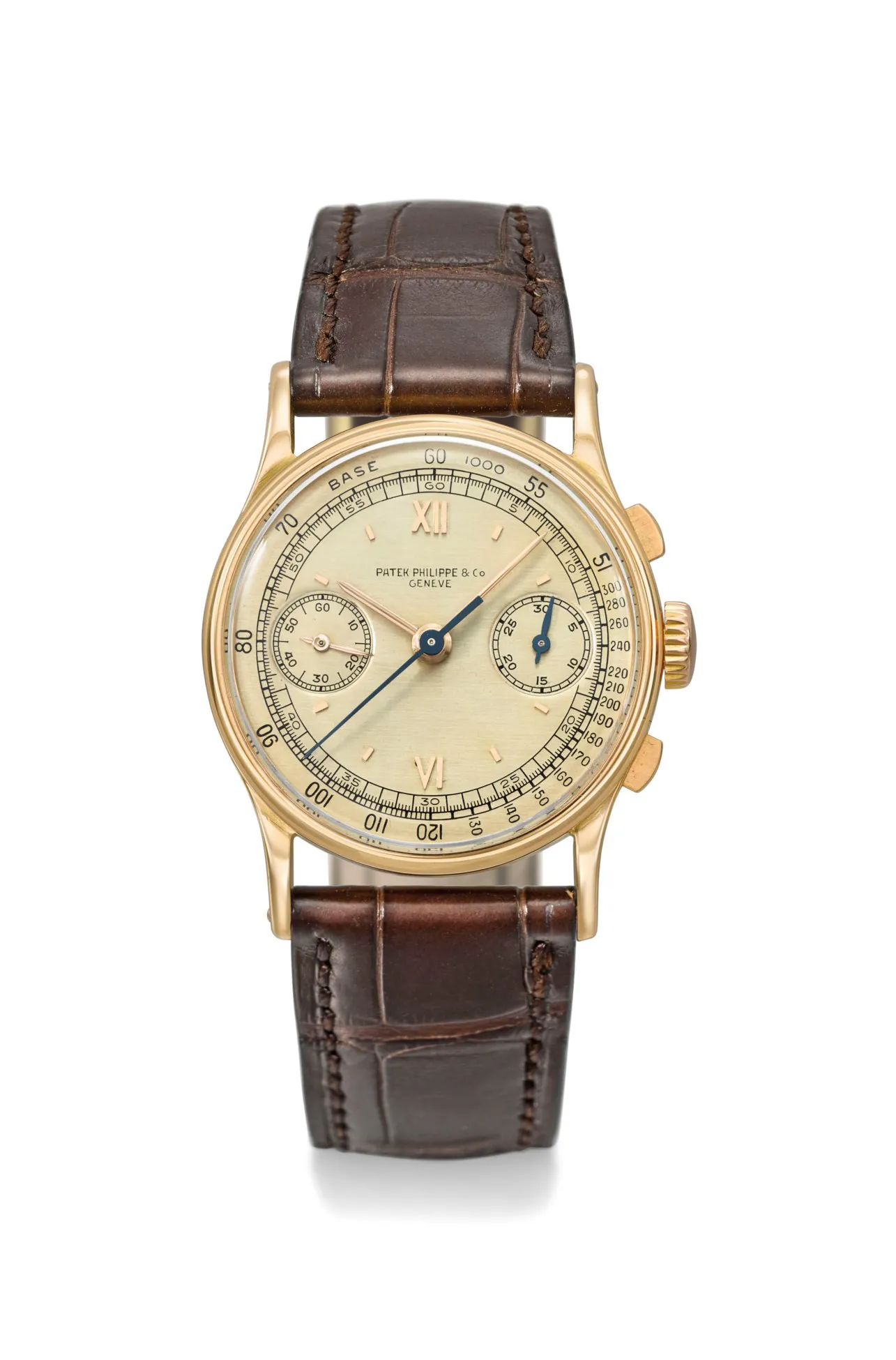 Patek Philippe Chronograph 130R 33mm Rose gold Champagne