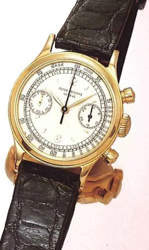 Patek Philippe 1463 35mm Rose gold Silver