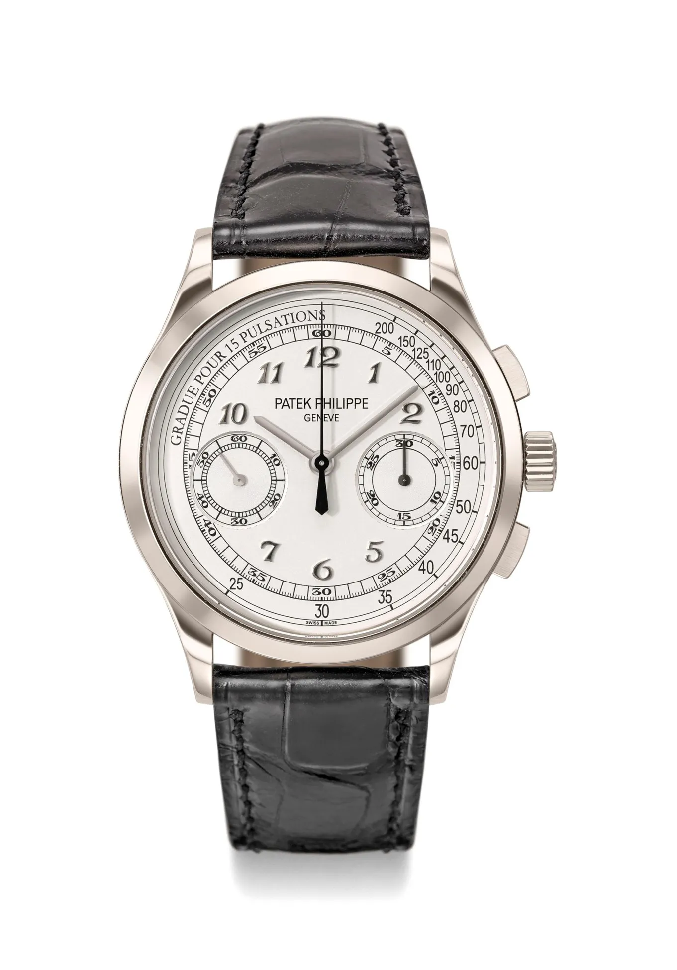 Patek Philippe Chronograph 5170G-001 40mm White gold Silver