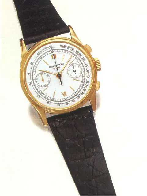 Patek Philippe Chronograph 530 36mm Yellow gold Silver