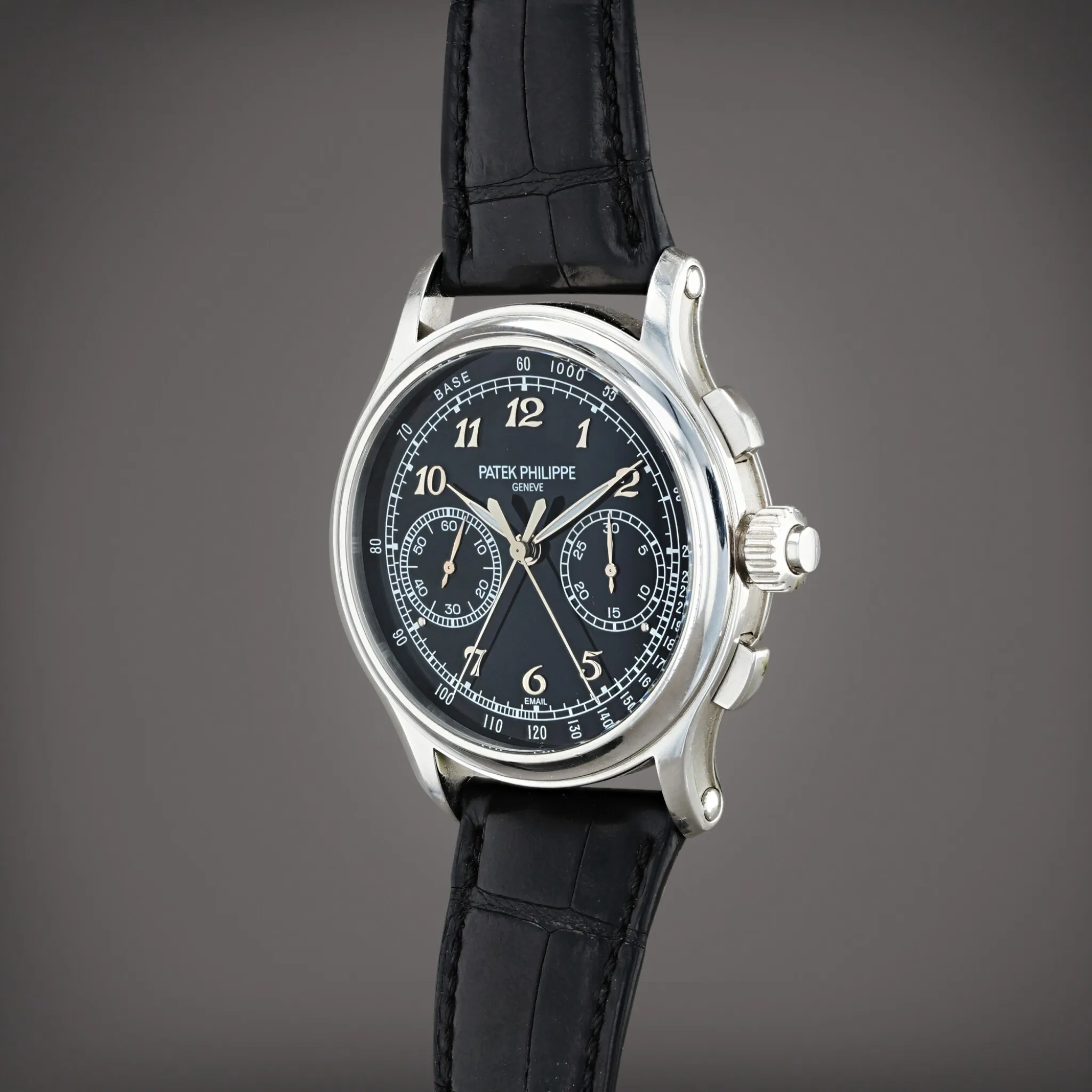 Patek Philippe Split-Seconds Chronograph 5370P-001 41mm Platinum Black 1