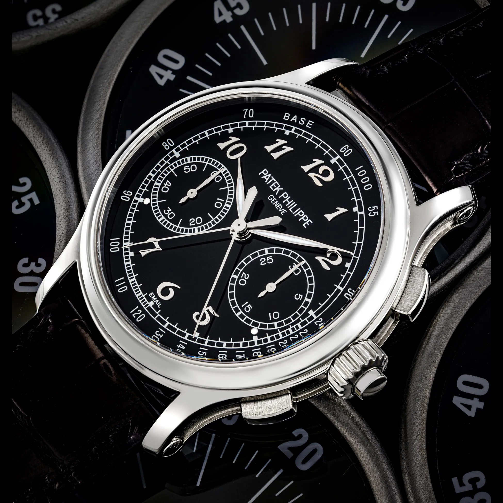 Patek Philippe Split-Seconds Chronograph 5370P 41mm Platinum Enamel