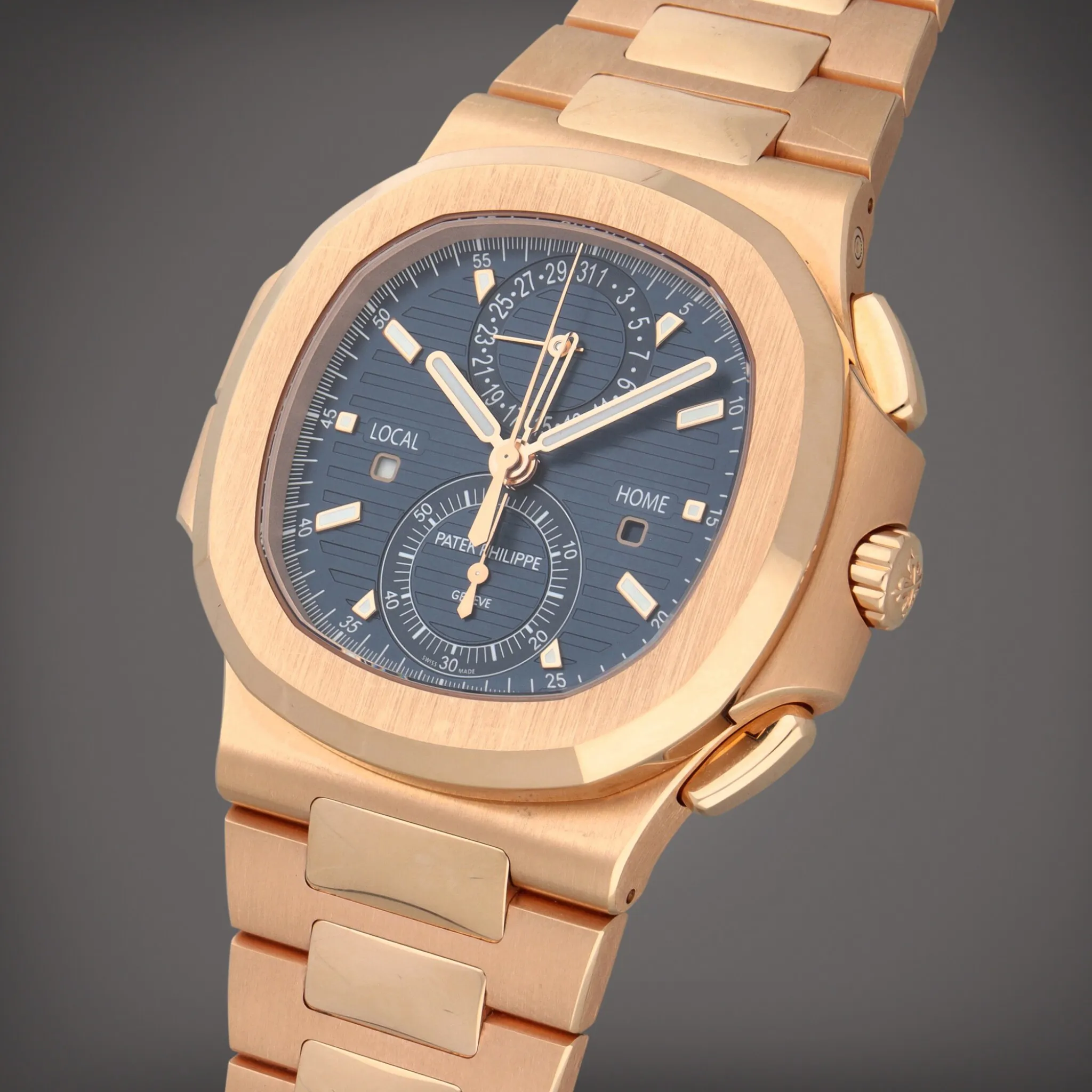 Patek Philippe Nautilus 5990 40.5mm Rose gold Blue 1