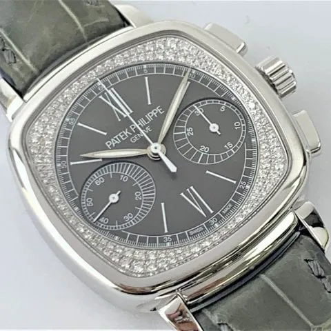 Patek Philippe Chronograph 7071G-010 35mm White gold Gray