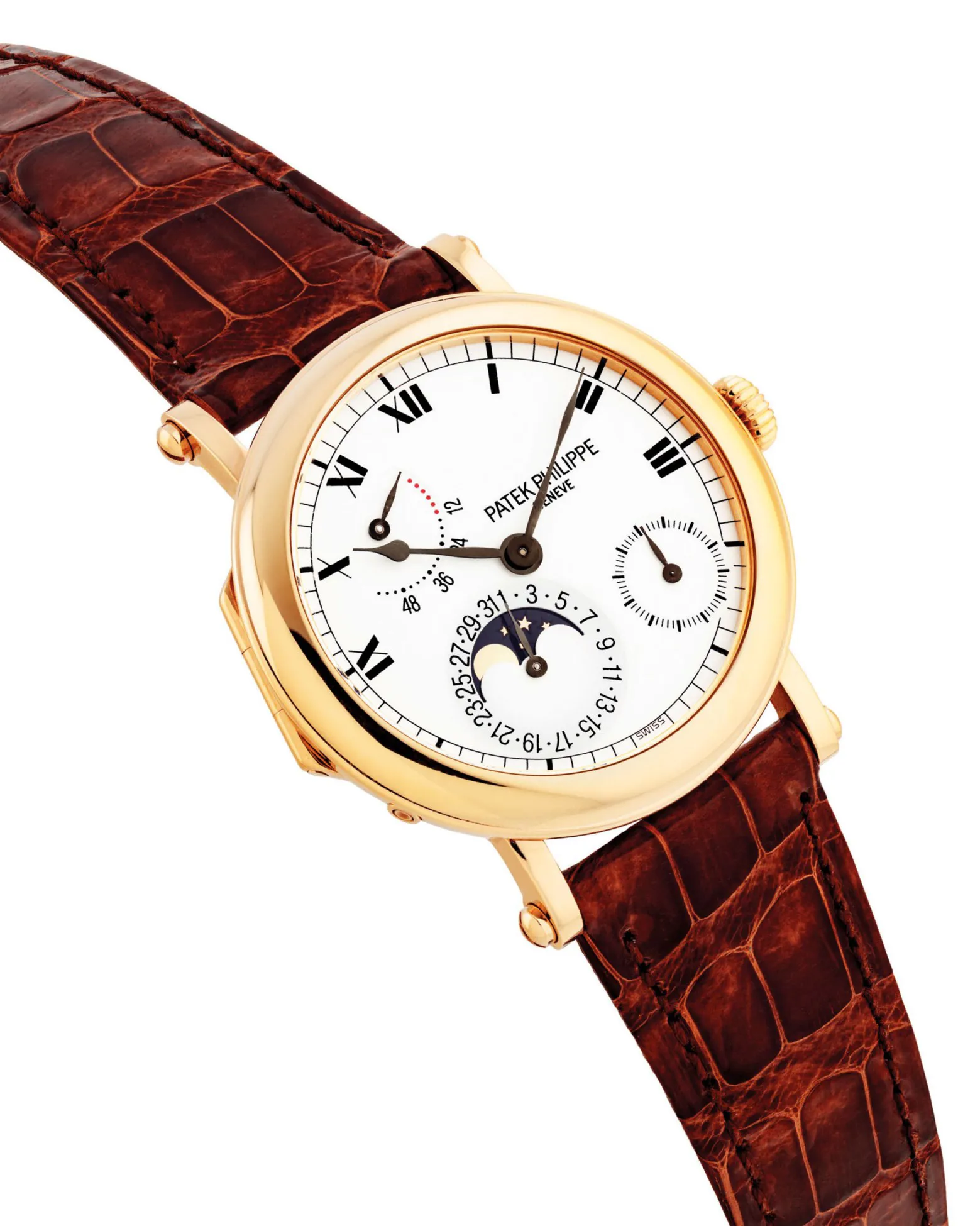 Patek Philippe Calatrava 5054 35.5mm Rose gold White