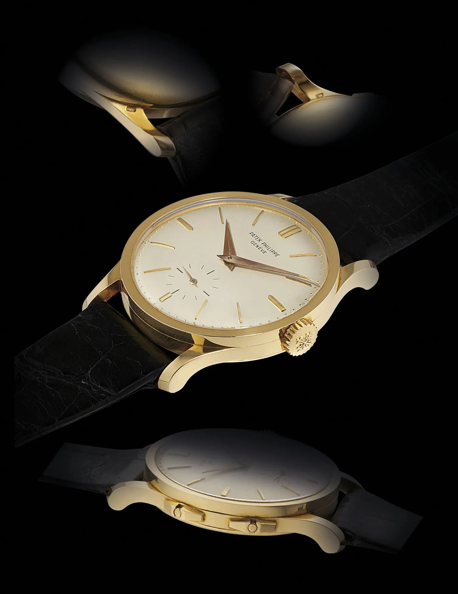 Patek Philippe Calatrava 2597 35.5mm Yellow gold Opaline