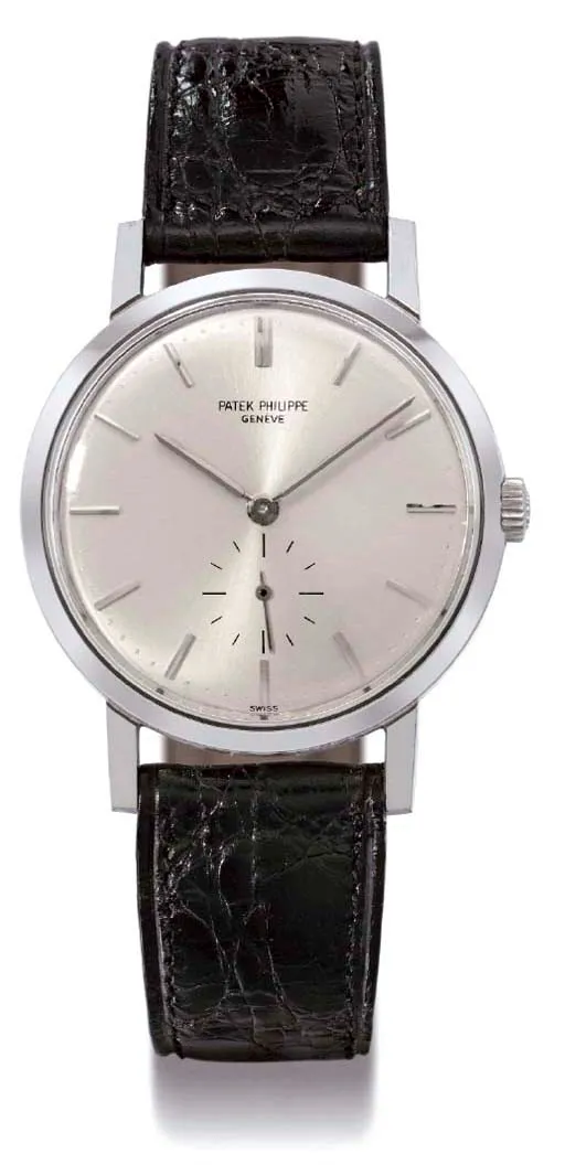 Patek Philippe Calatrava 3466 35mm Stainless steel Silver