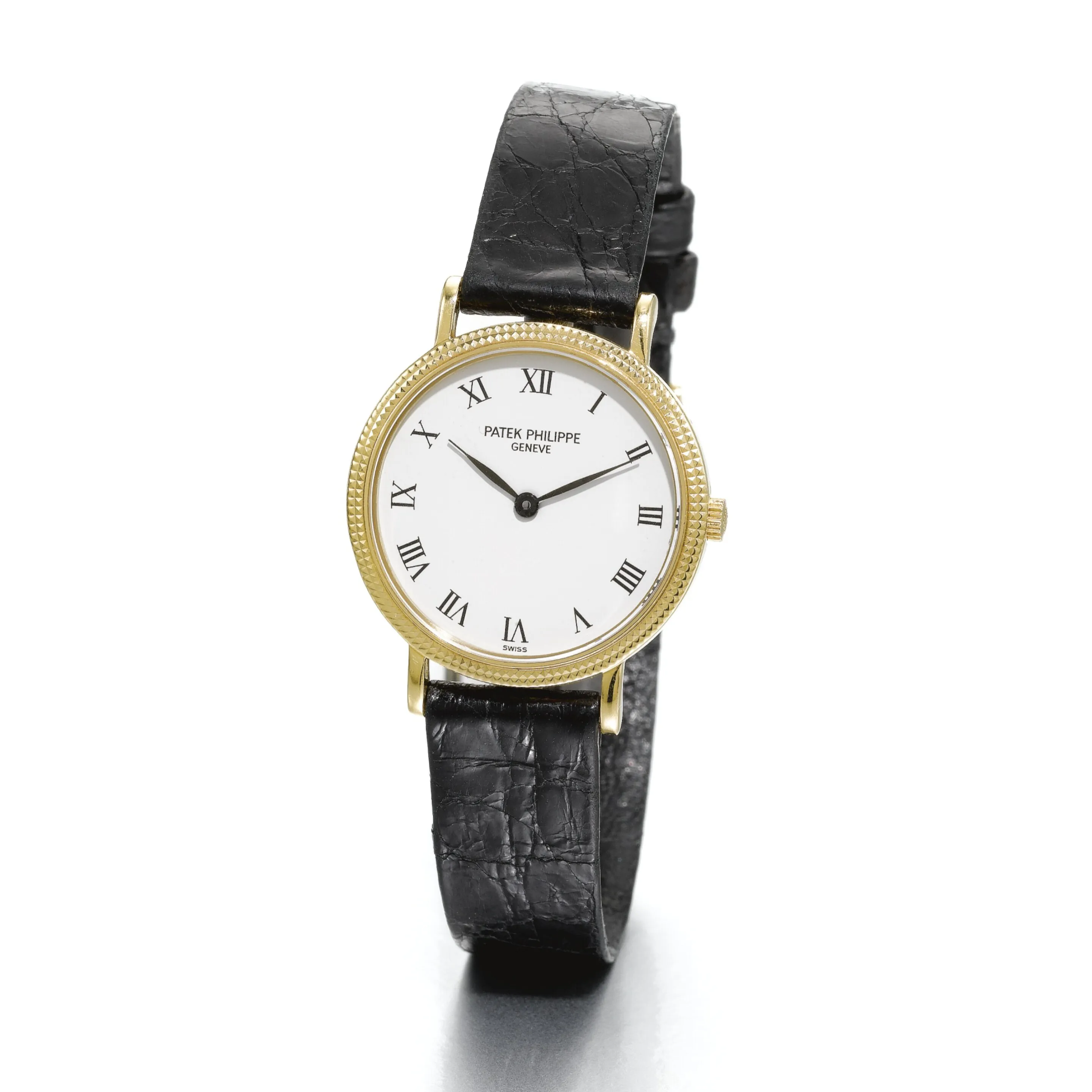 Patek Philippe Calatrava 4819 25mm Yellow gold White