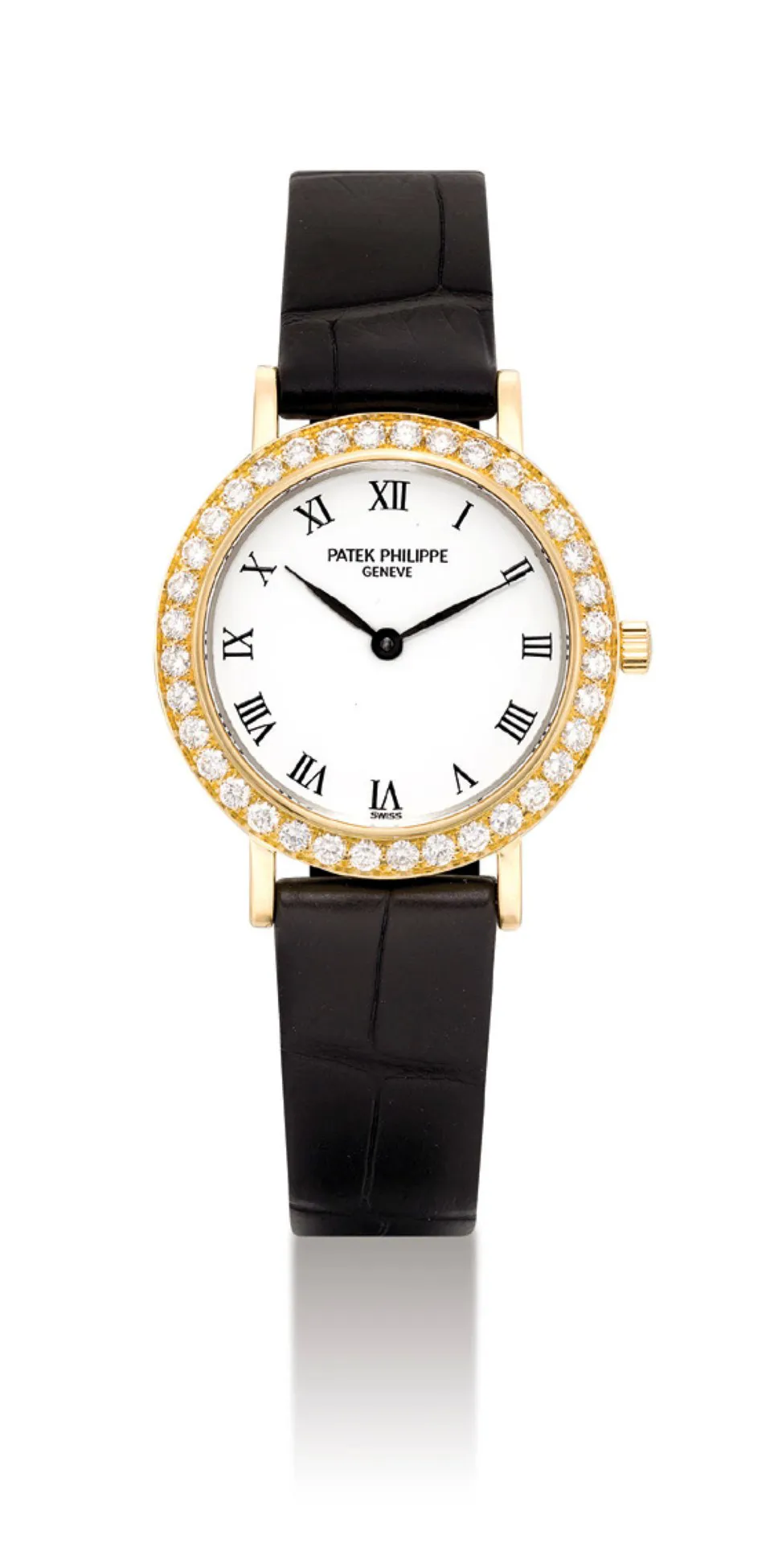 Patek Philippe Calatrava 4820 25mm Yellow gold Porcelain white