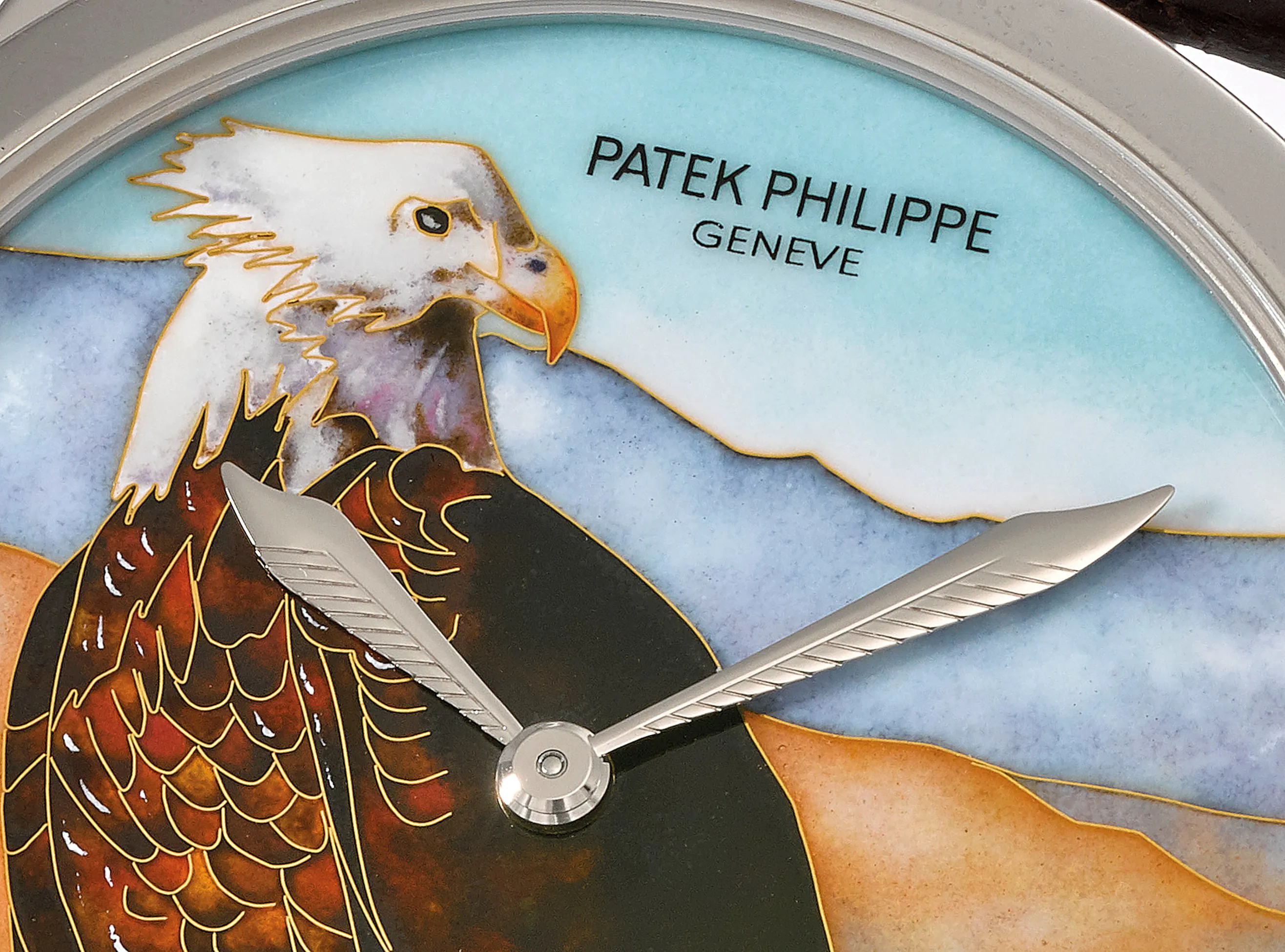 Patek Philippe 5077P-031 38mm Platinum Enamel 2