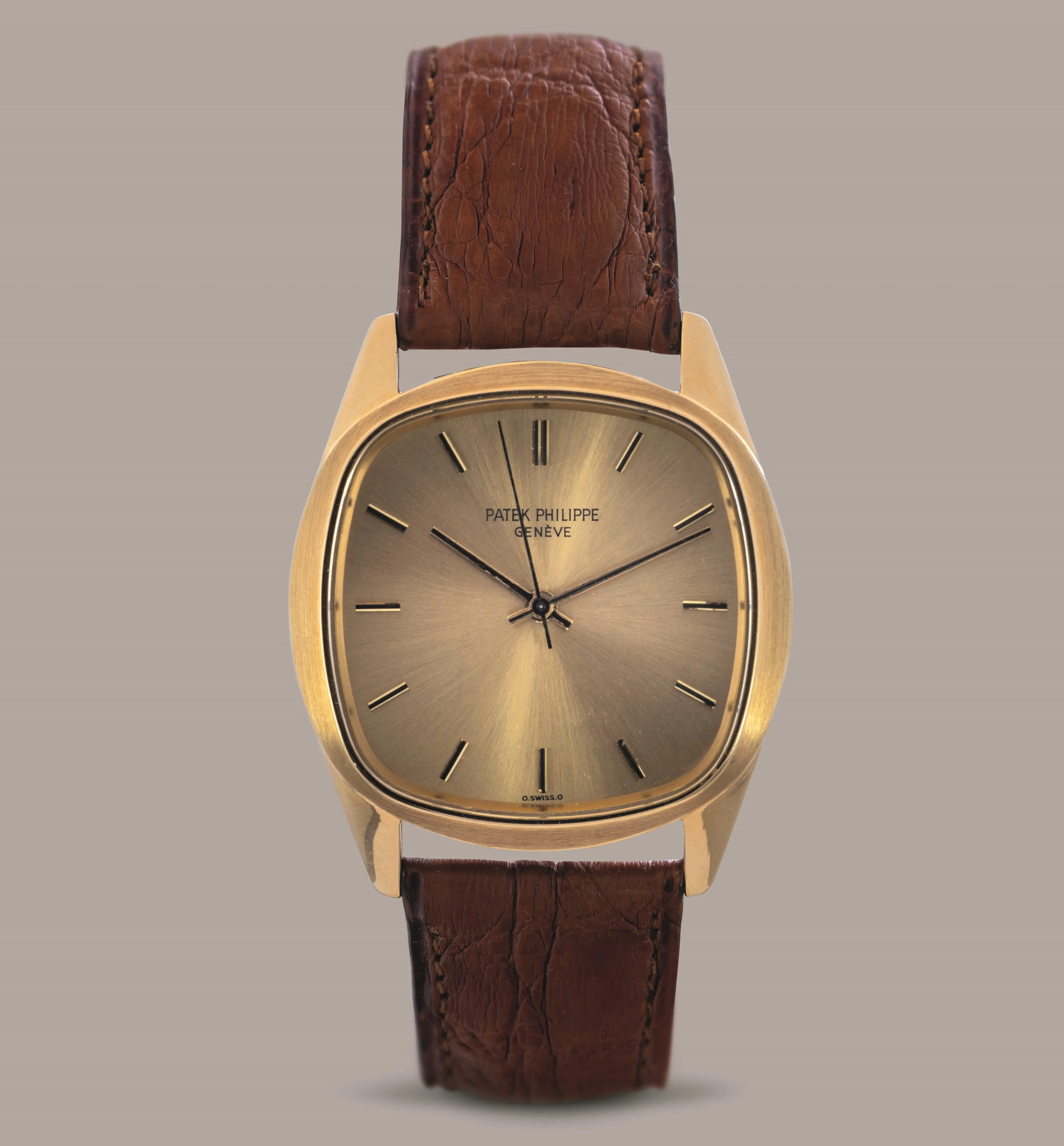 Patek Philippe Ellipse 3585 37mm Yellow gold Champagne