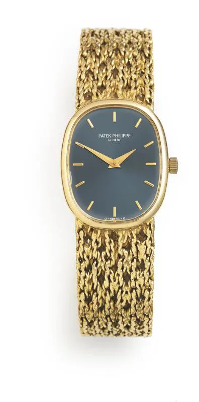 Patek Philippe Golden Ellipse 4226 1 23mm Yellow gold Blue