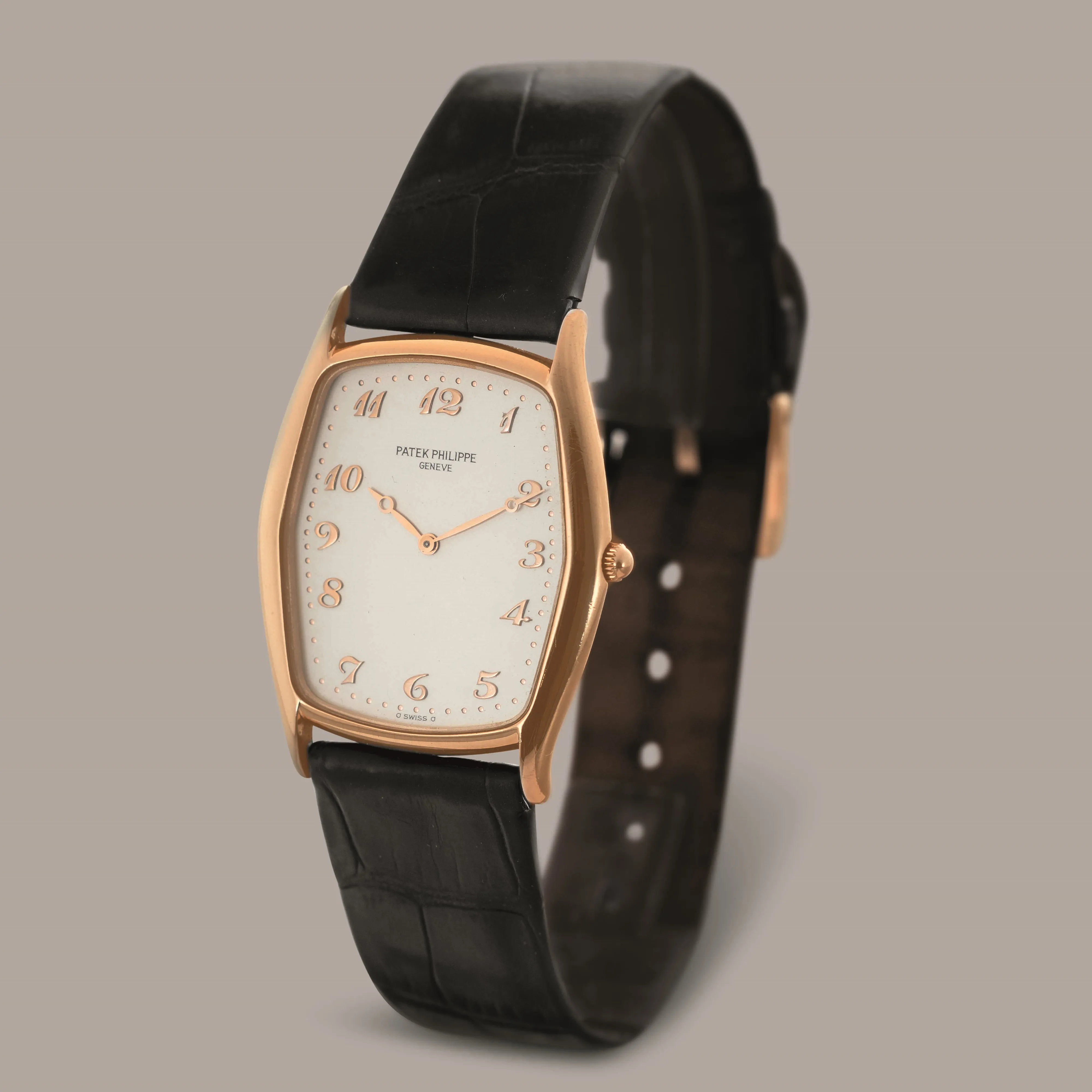 Patek Philippe Gondolo 3842R 37mm Rose gold Silver 2