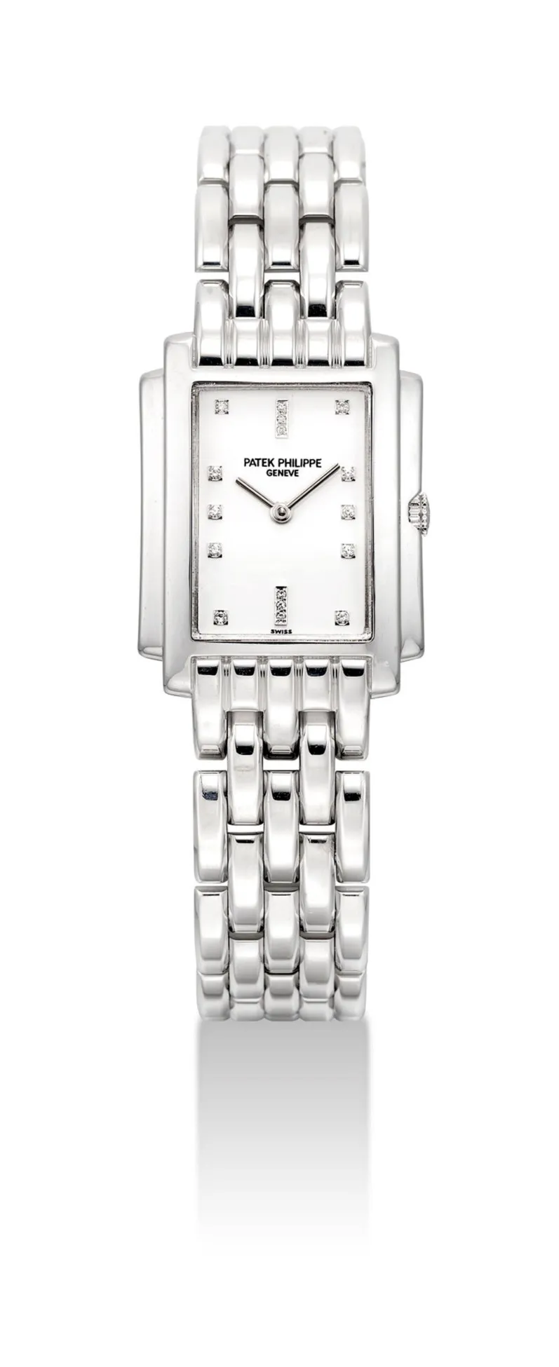 Patek Philippe Gondolo 4824 22mm White gold and Diamond White