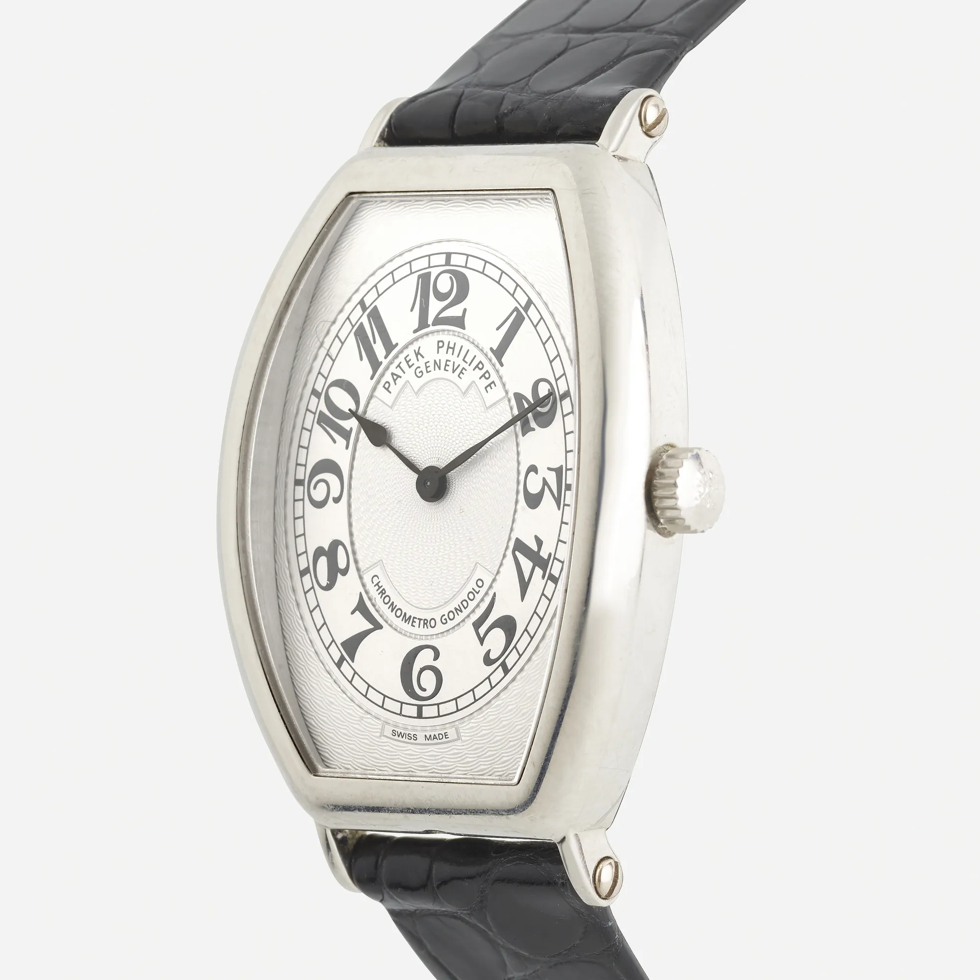 Patek Philippe Gondolo 5098P 50mm Platinum Silver 1