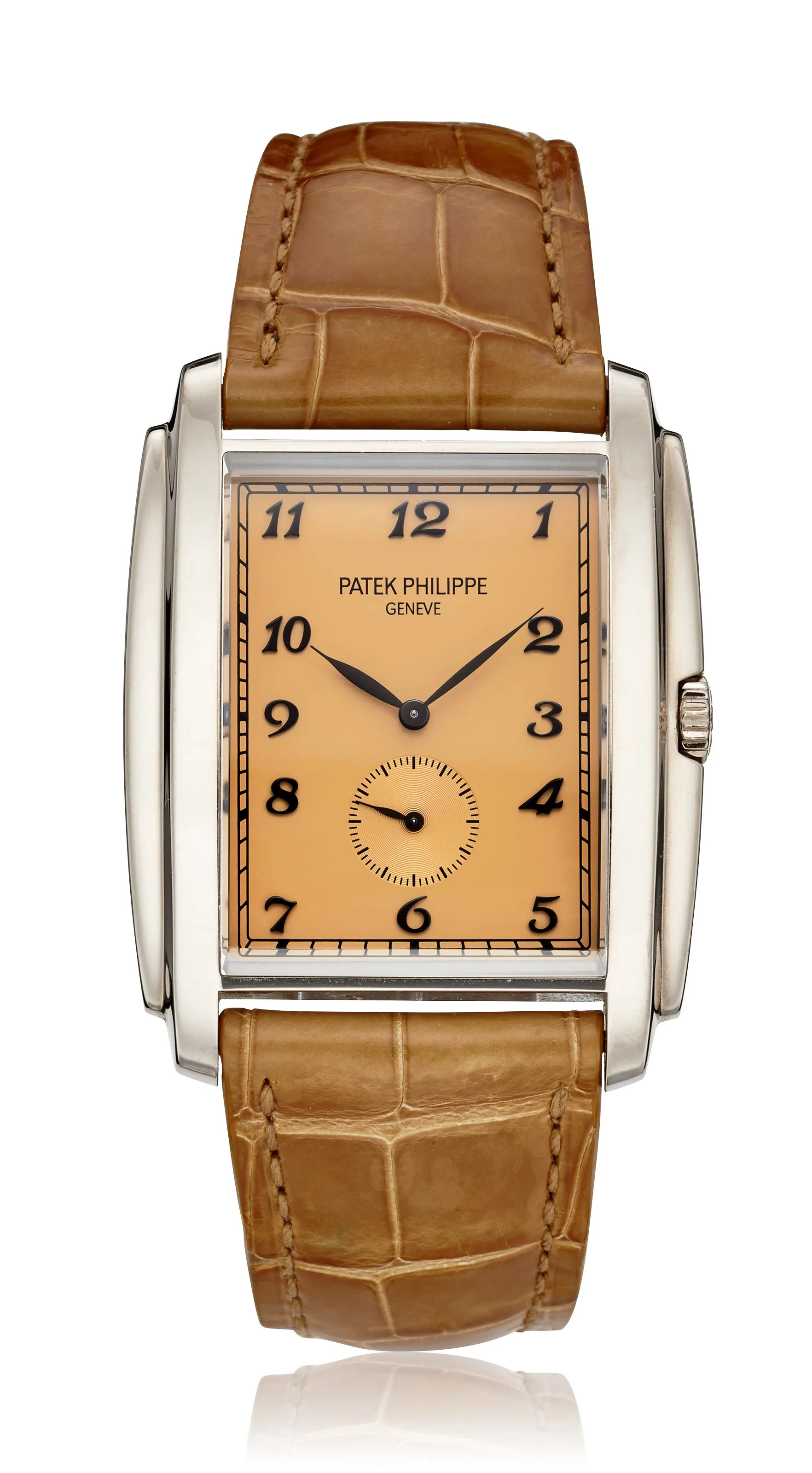 Patek Philippe Gondolo 5124g 42mm White gold Salmon