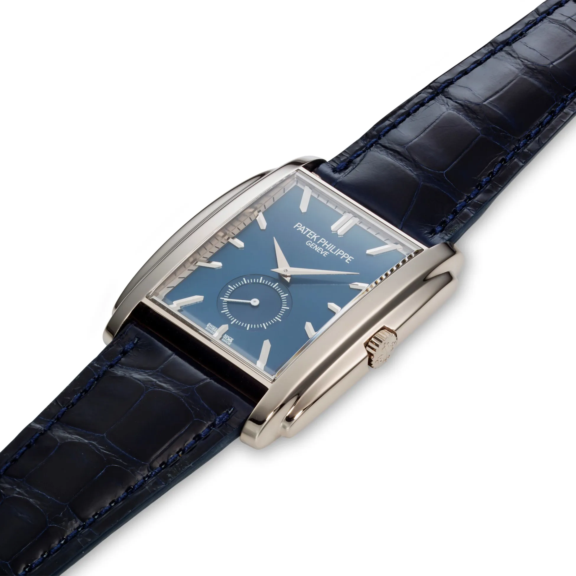 Patek Philippe Gondolo 5124g 33mm White gold Blue 1