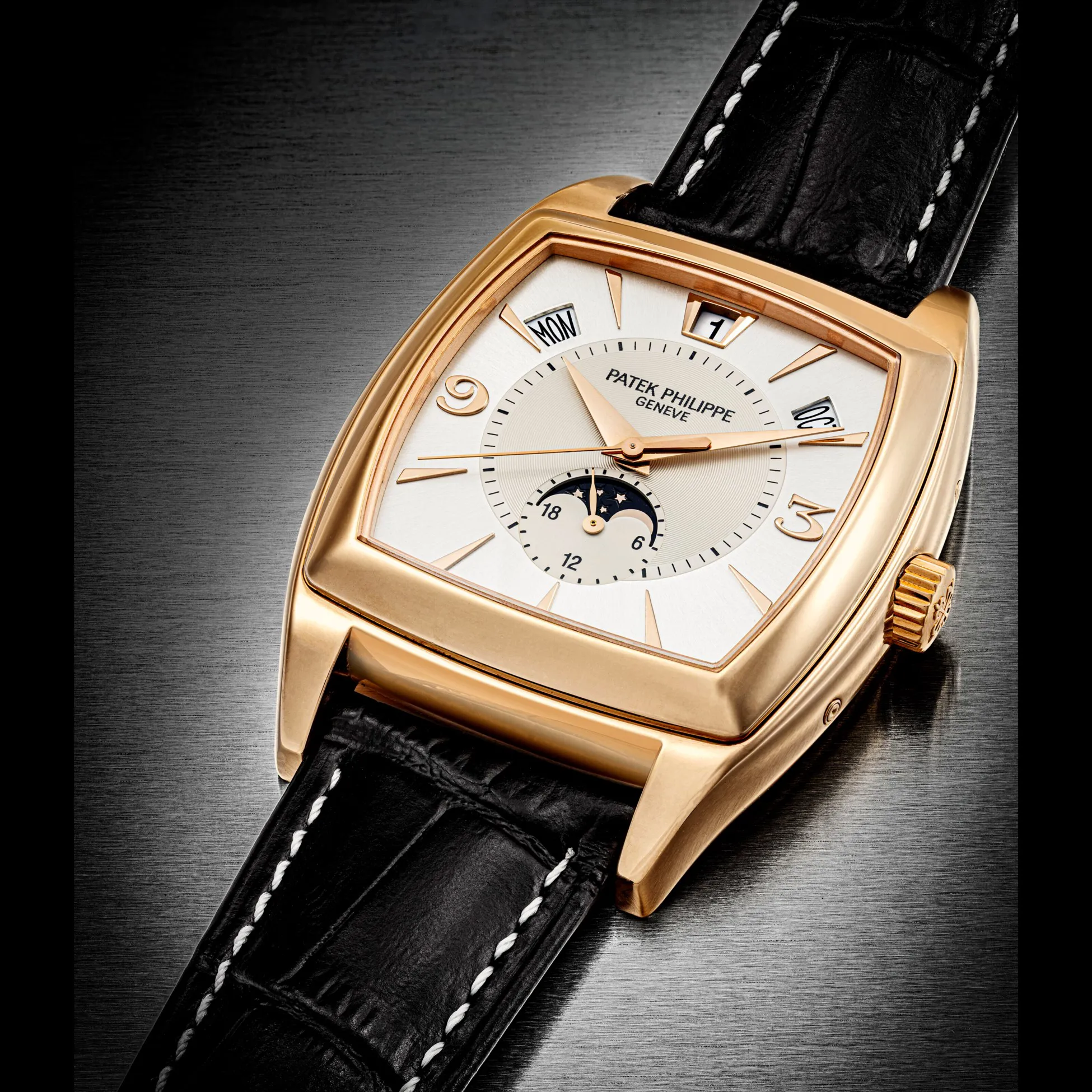 Patek Philippe Gondolo 5135R 38mm Rose gold Silver