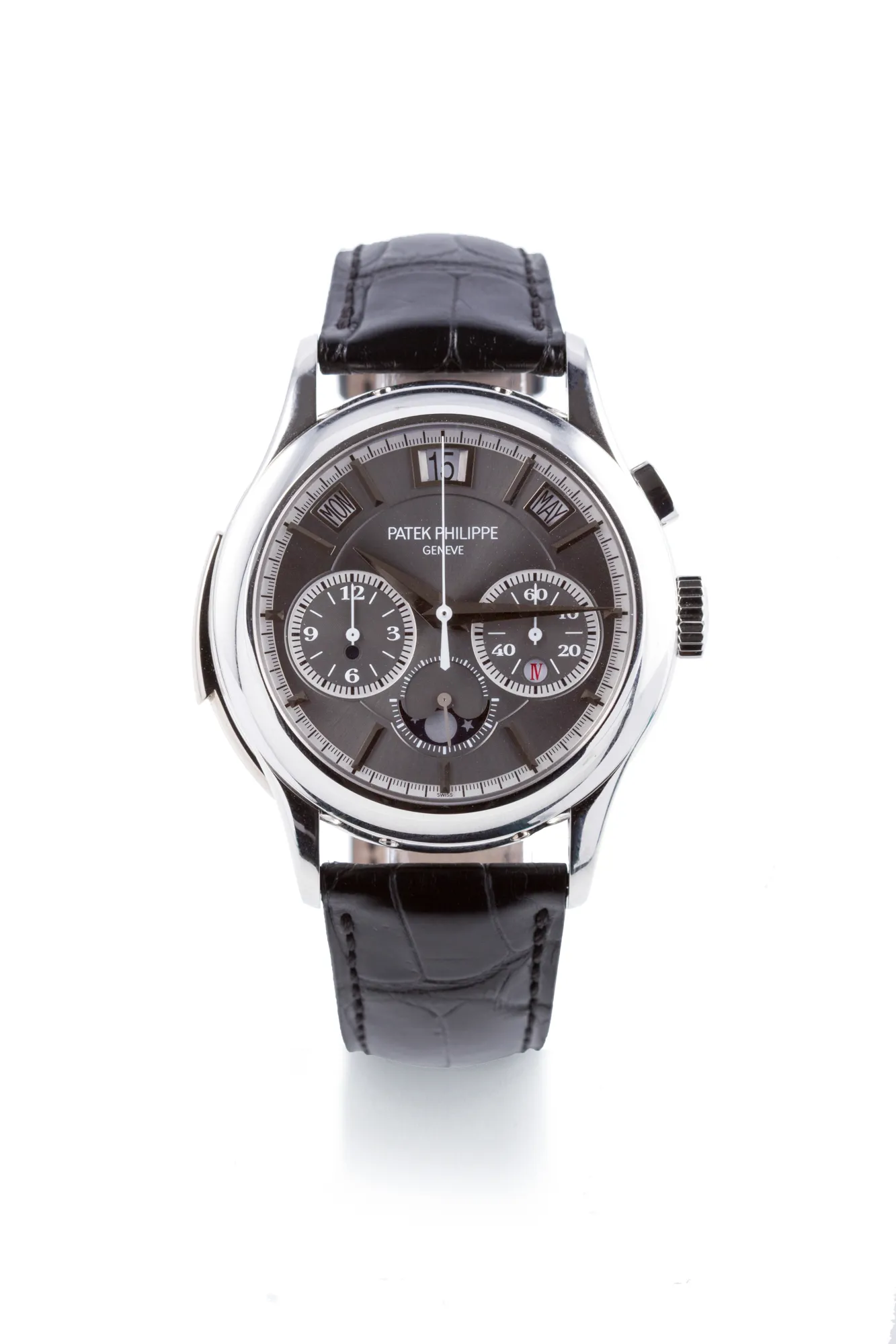 Patek Philippe Minute Repeater Perpetual Calendar Chronograph 5208 42mm Platinum Black