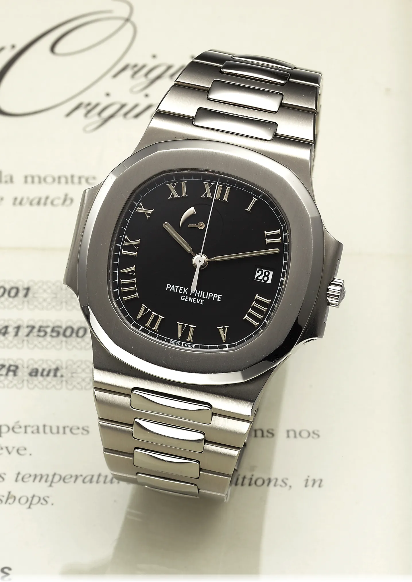 Patek Philippe Nautilus 3710/1A 42mm Stainless steel Black