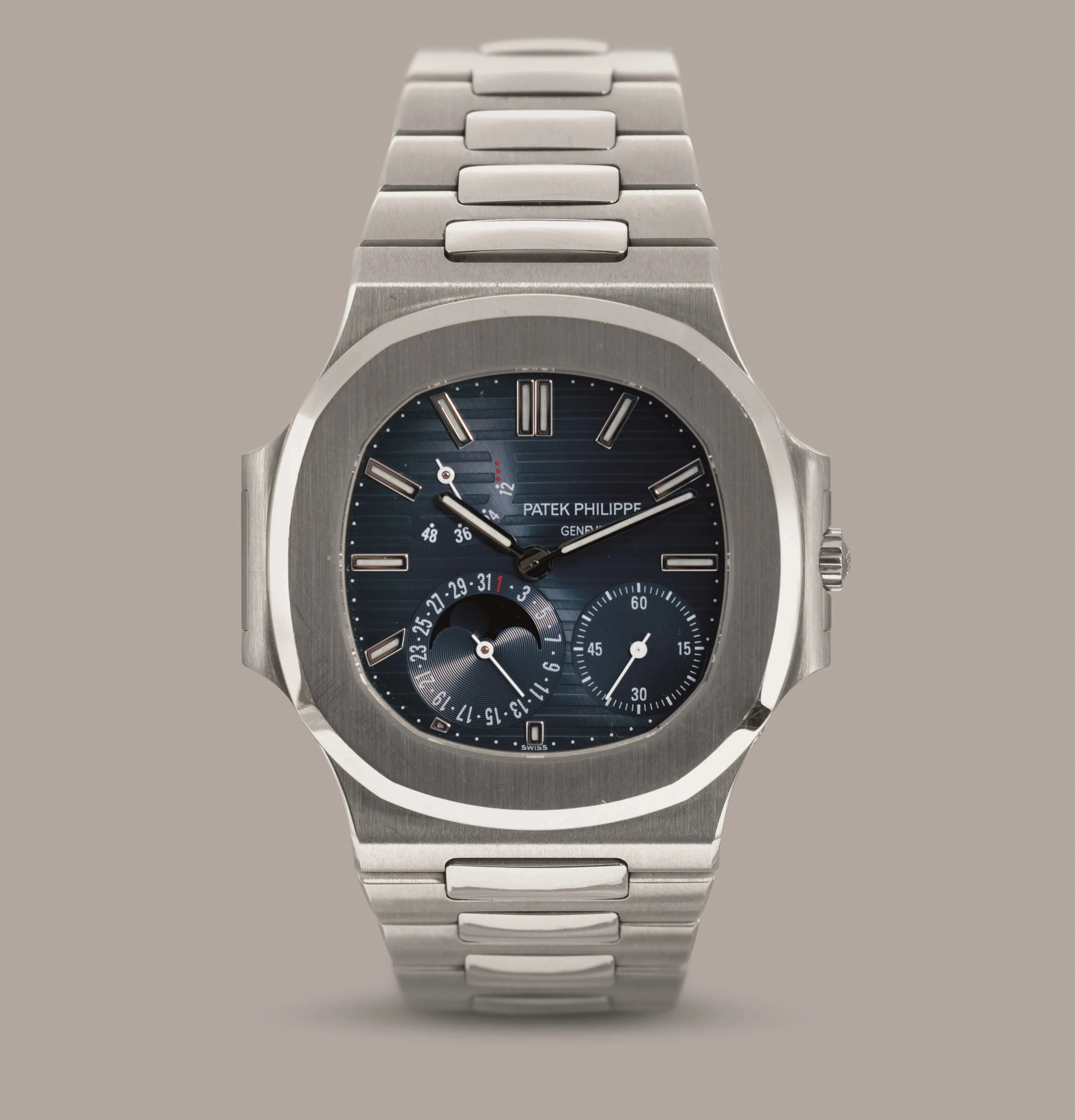 Patek Philippe Nautilus 3712/1A-001 42mm Stainless steel Blue