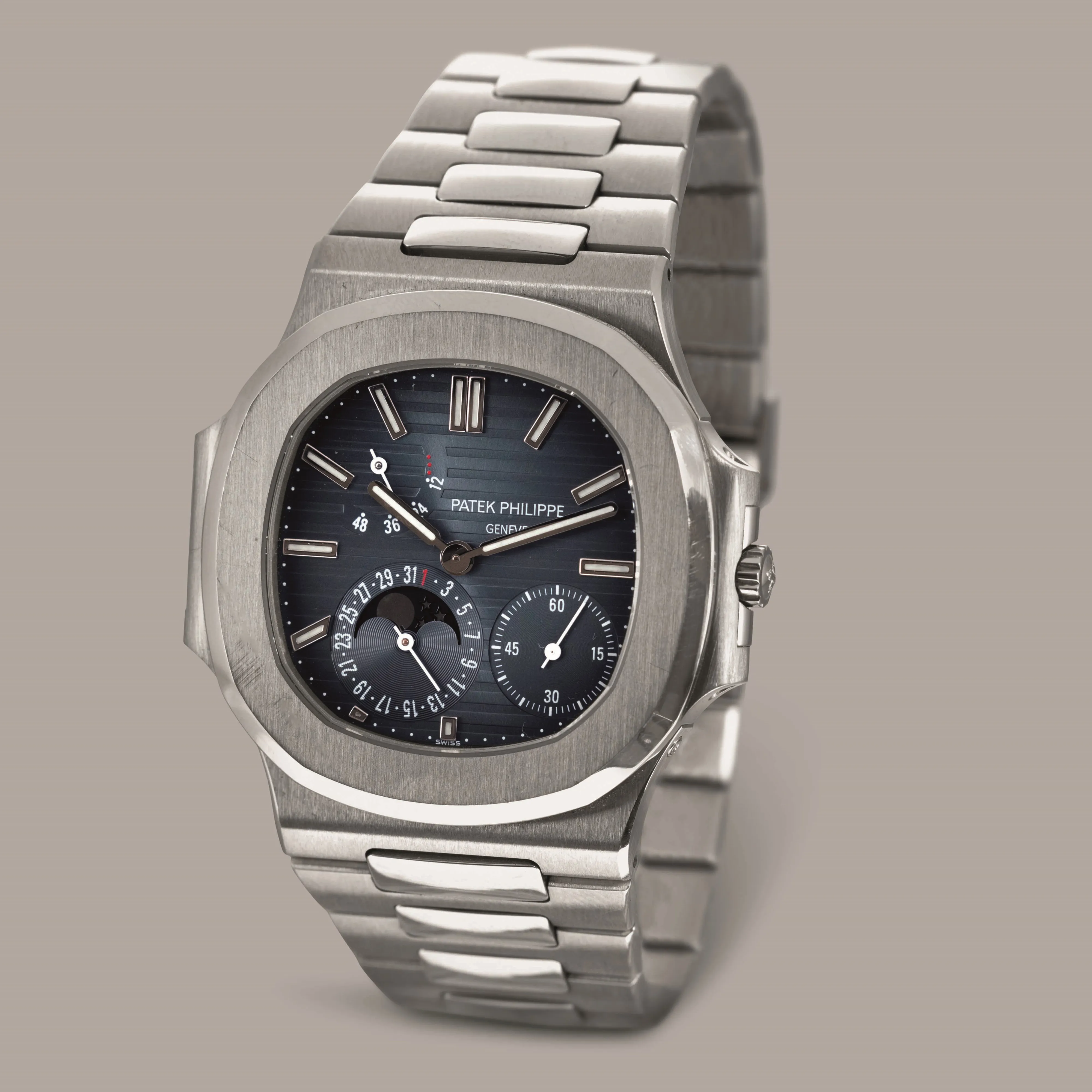 Patek Philippe Nautilus 3712/1A-001 42mm Stainless steel Blue 3