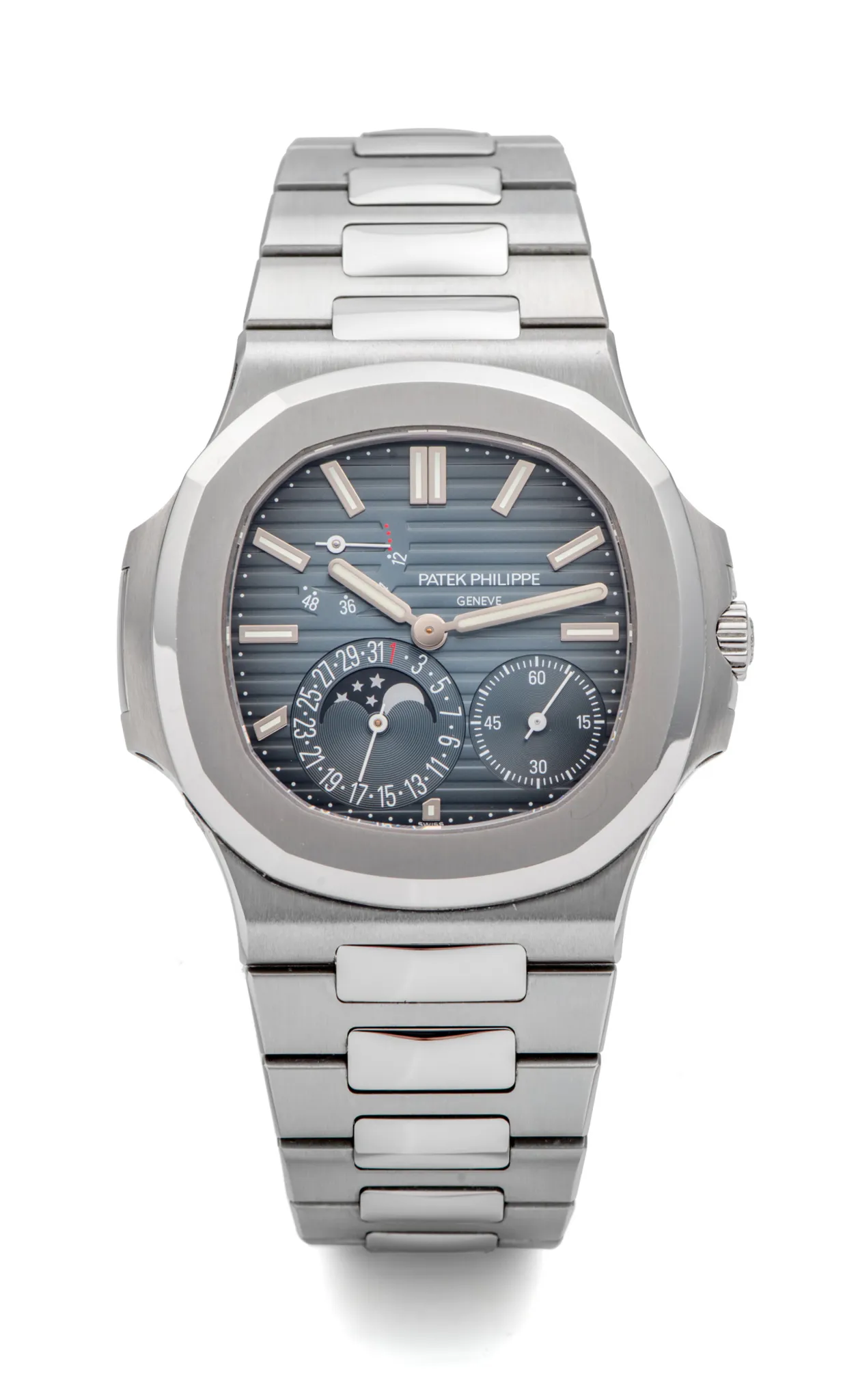 Patek Philippe Nautilus Moonphase 5712/1A-001 42mm Stainless steel Gray