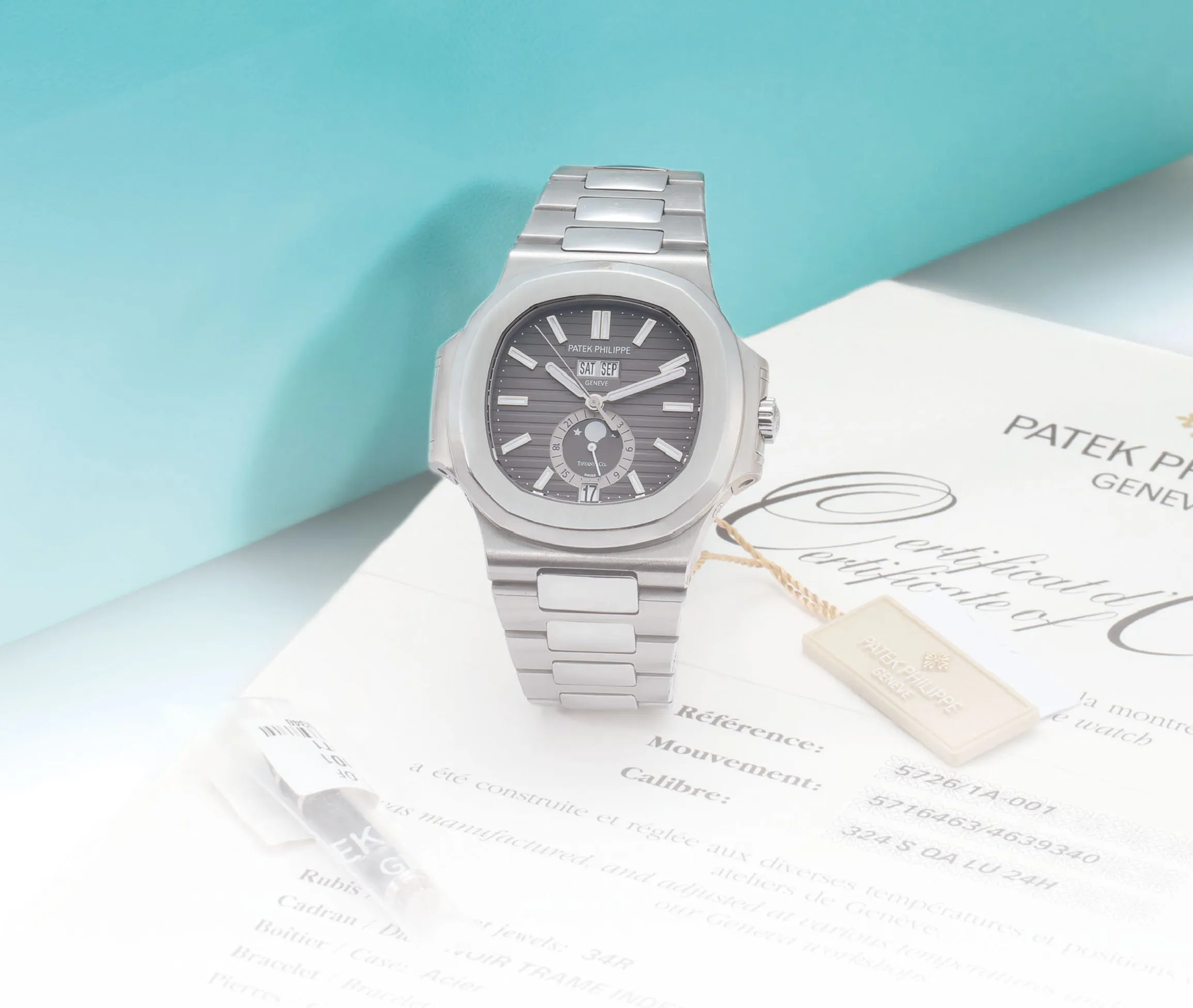 Patek Philippe Nautilus 5726/1A 43mm Stainless steel Black