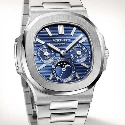 Patek Philippe Nautilus 5740/1G White gold Blue