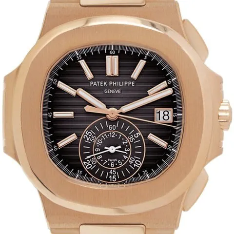 Patek Philippe Nautilus 5980/1R 40.5mm Rose gold Black