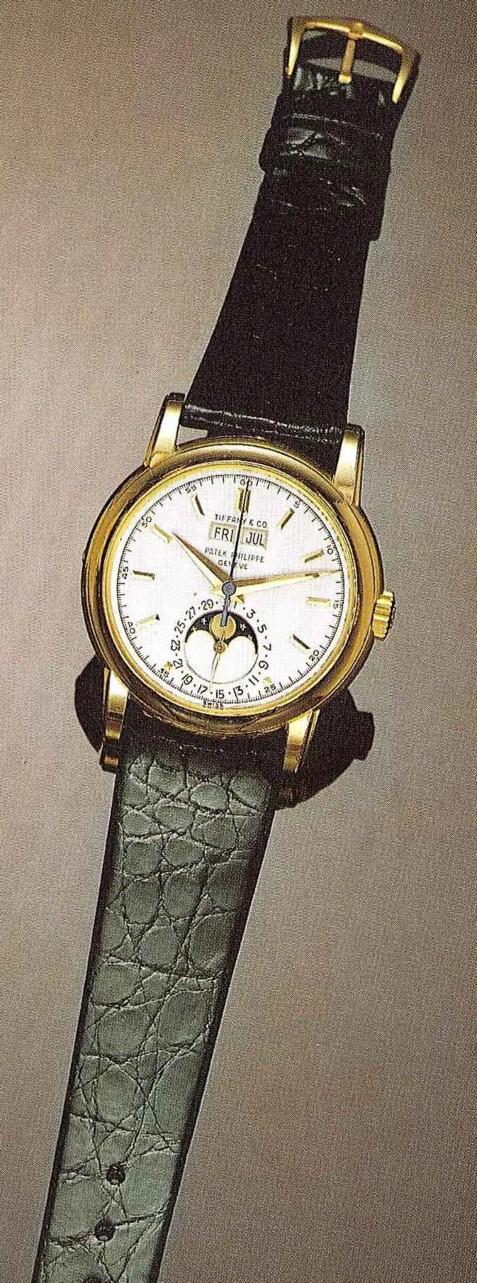 Patek Philippe Perpetual Calendar 2438/1 37mm Yellow gold Silver