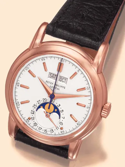 Patek Philippe Perpetual Calendar 2438/1 37mm Rose gold Silver