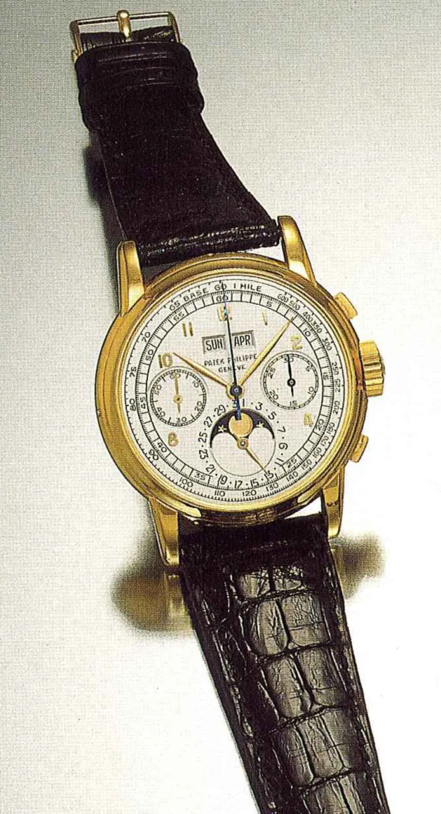 Patek Philippe Perpetual Calendar Chronograph 2499 37mm Yellow gold Silver