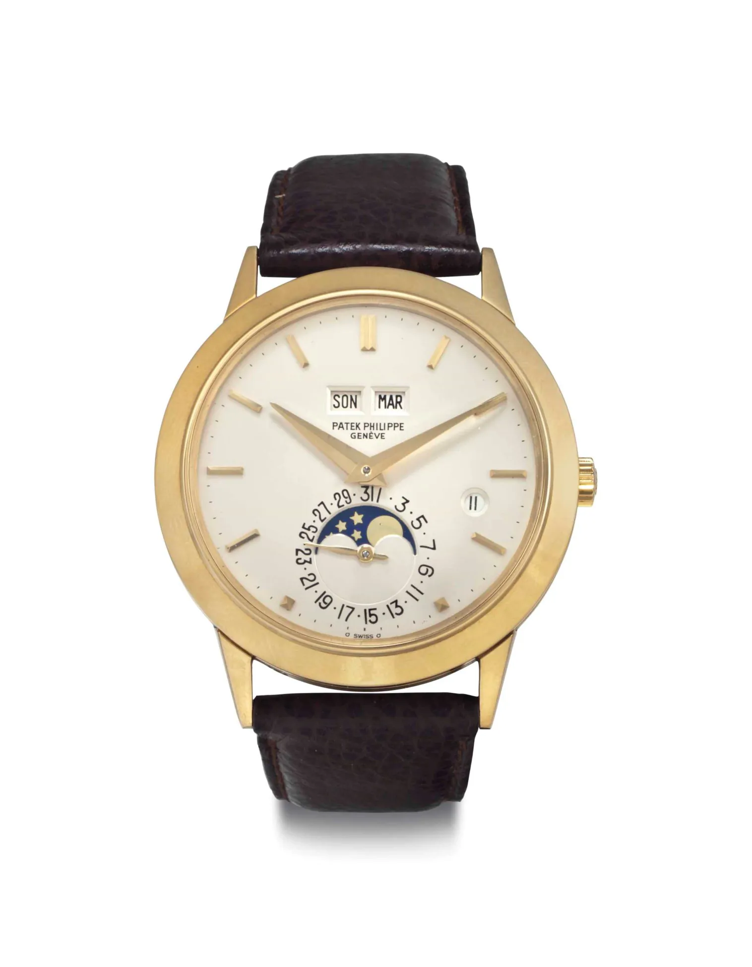 Patek Philippe Grand Complications 3450 37mm Yellow gold Silver