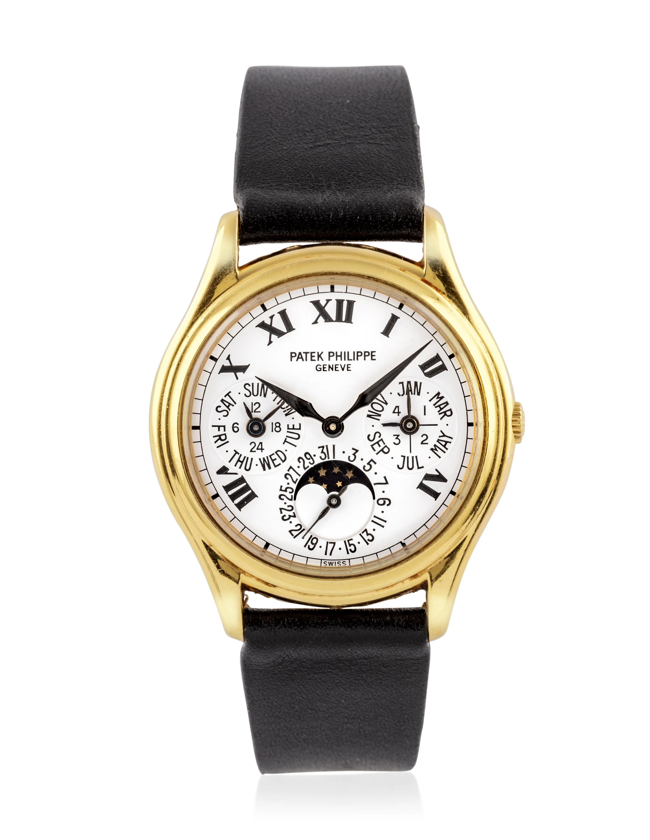 Patek Philippe Perpetual Calendar 3940J 36mm Yellow gold White