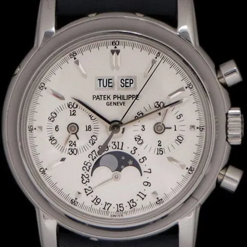 Patek Philippe Perpetual Calendar Chronograph 3970EP-021 36mm Platinum Silver