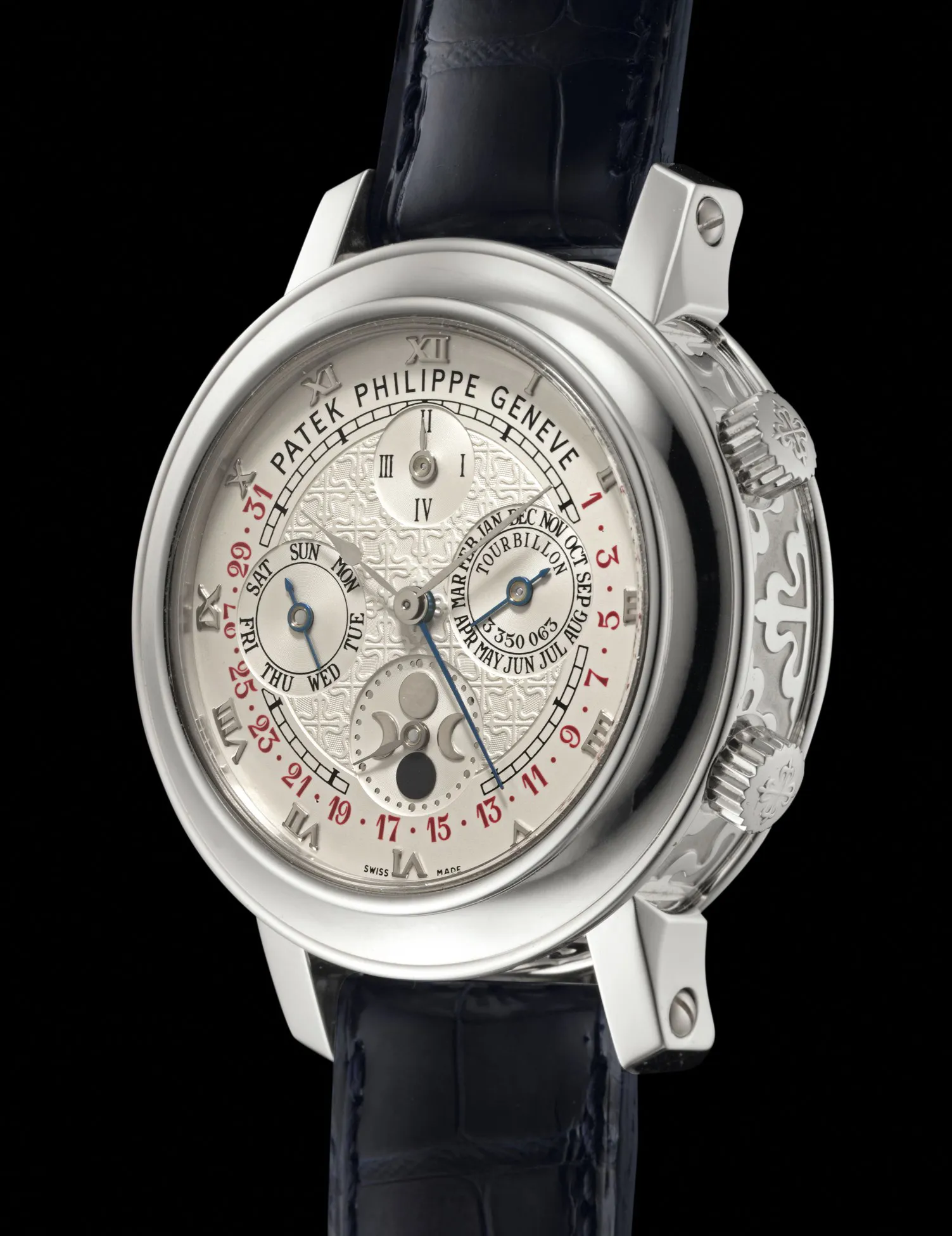 Patek Philippe Sky Moon Tourbillon 5002P 43mm Platinum Opaline