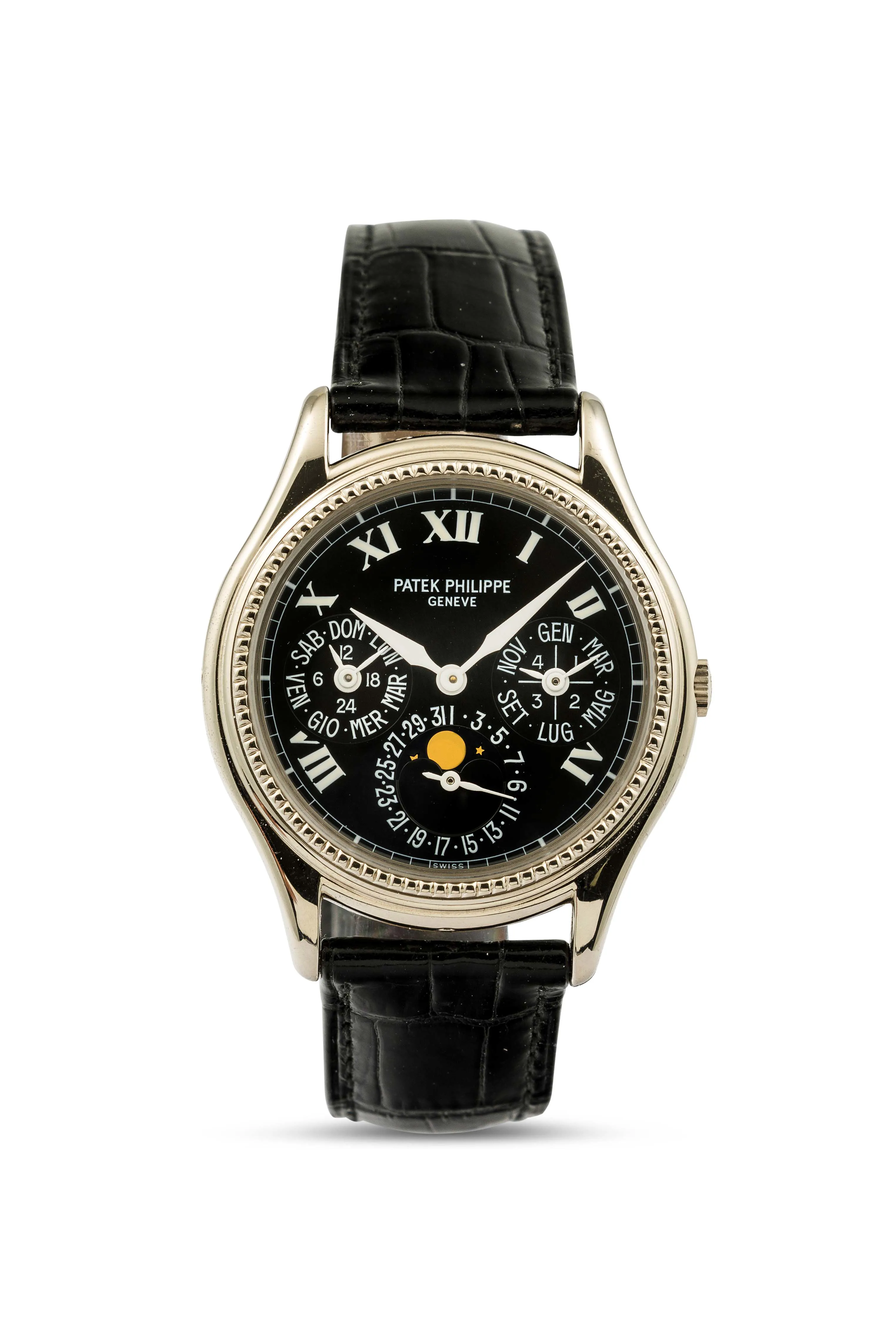 Patek Philippe Perpetual Calendar 5038 Stainless steel Black