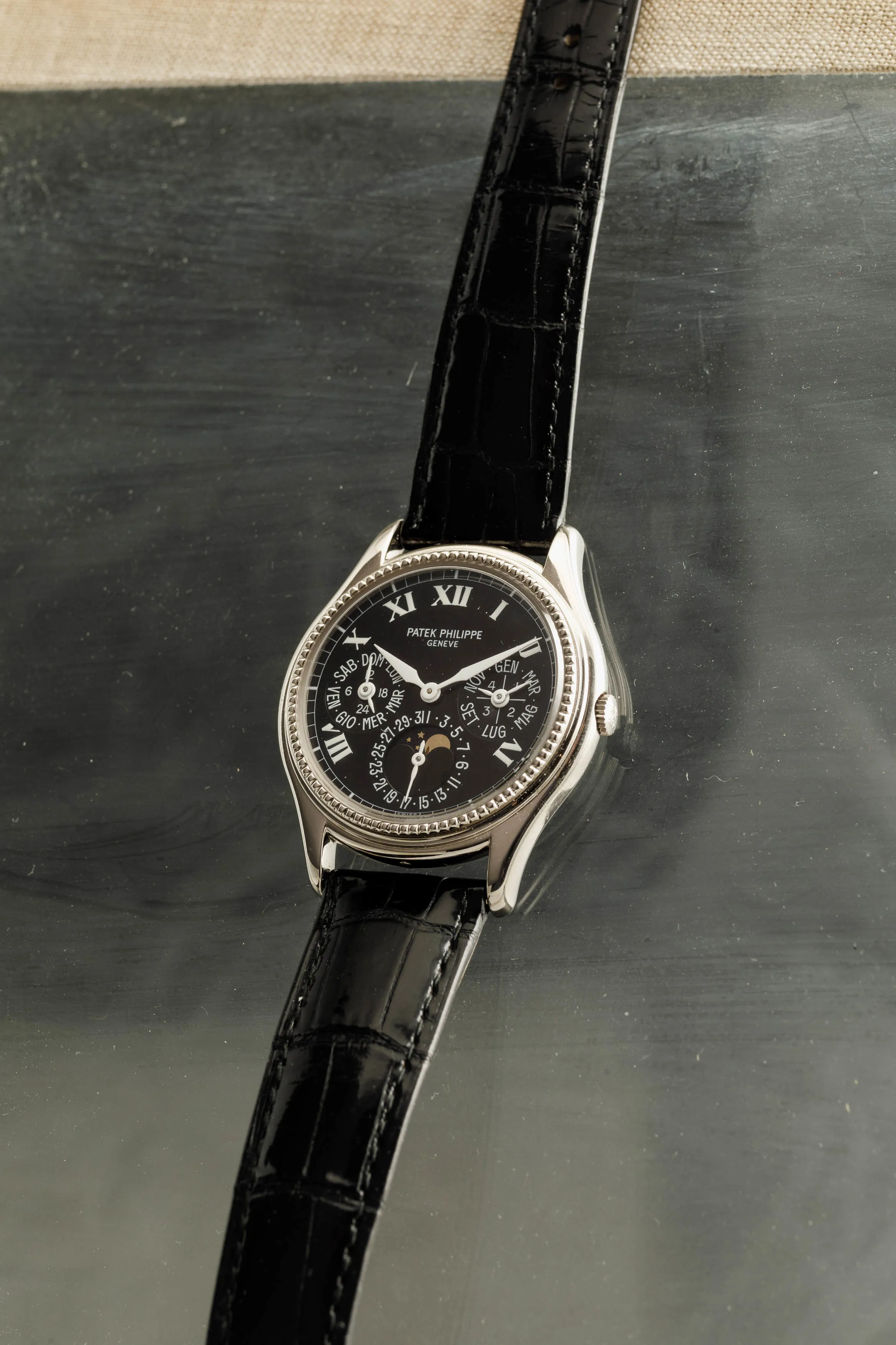 Patek Philippe Perpetual Calendar 5038 Stainless steel Black 8