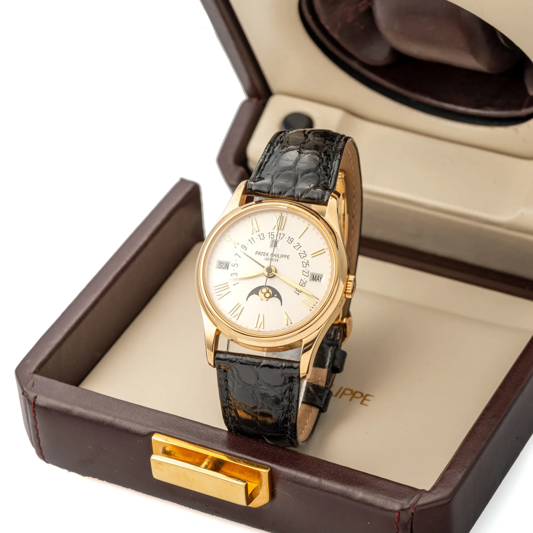 Patek Philippe Perpetual Calendar 5050J-018 35mm Yellow gold Silver 1