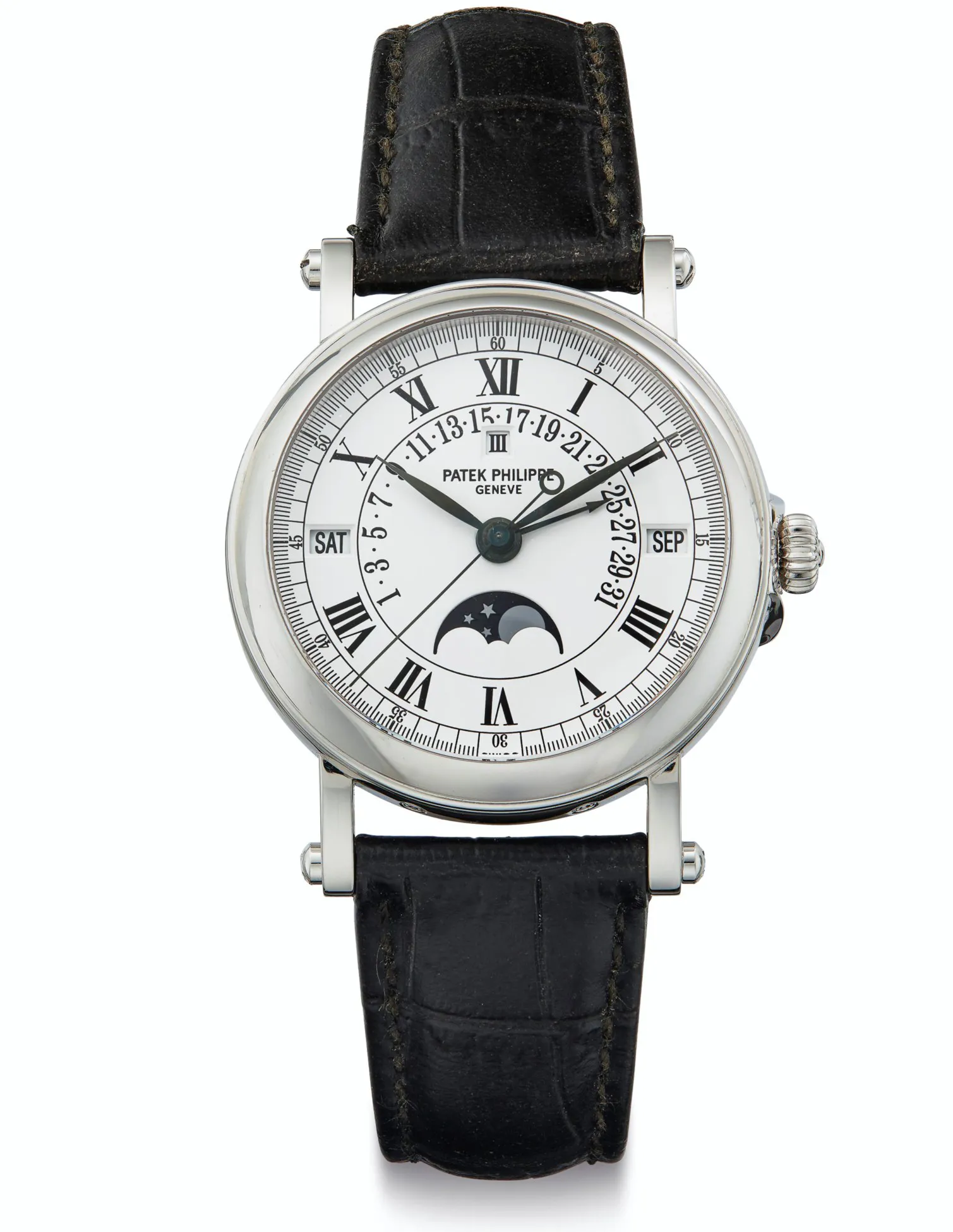 Patek Philippe Perpetual Calendar 5059P 36mm Platinum White