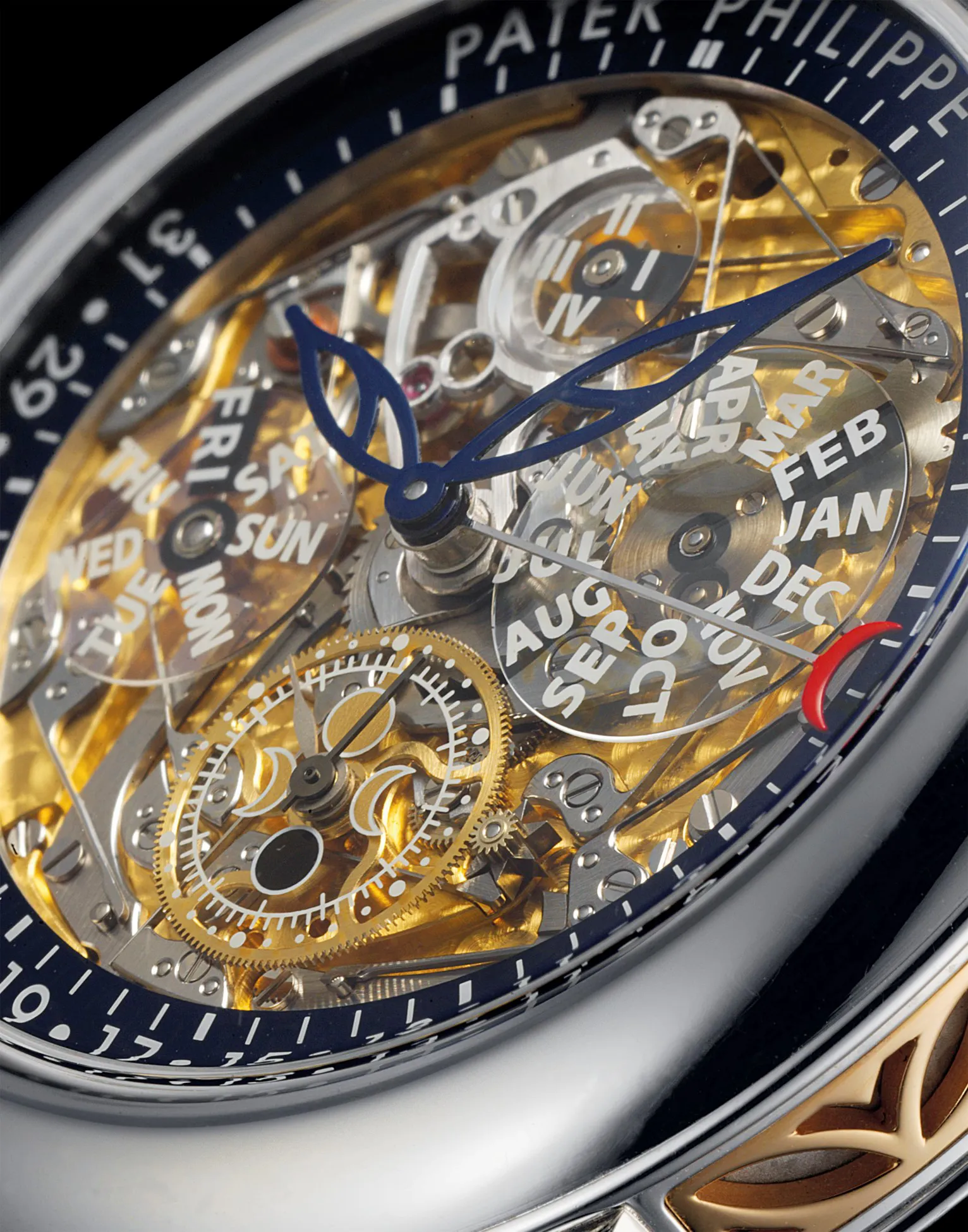 Patek Philippe Perpetual Calendar 5104 43mm Platinum Semi-skeletonized 1