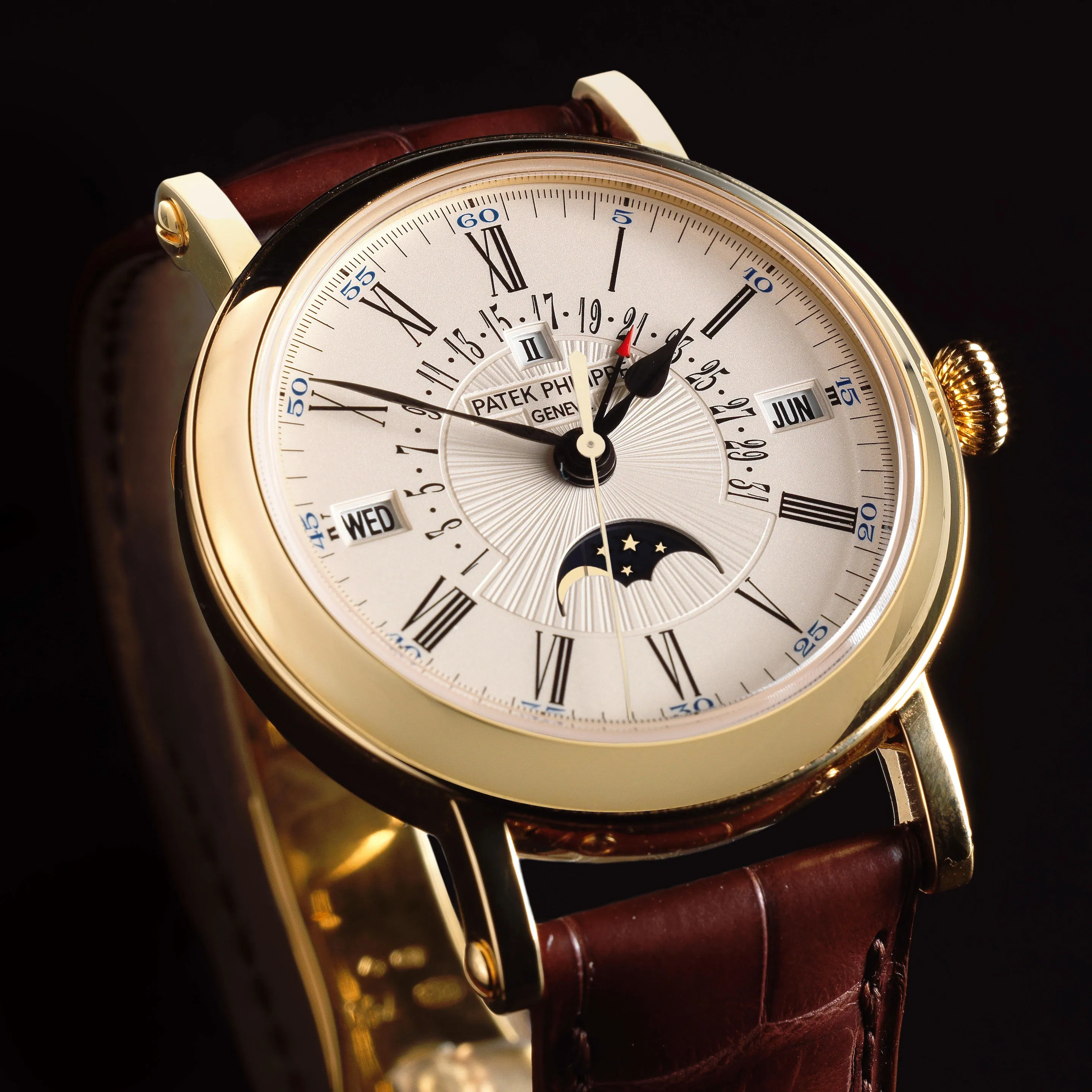 Patek Philippe Perpetual Calendar 5159J 38mm Yellow gold Silver