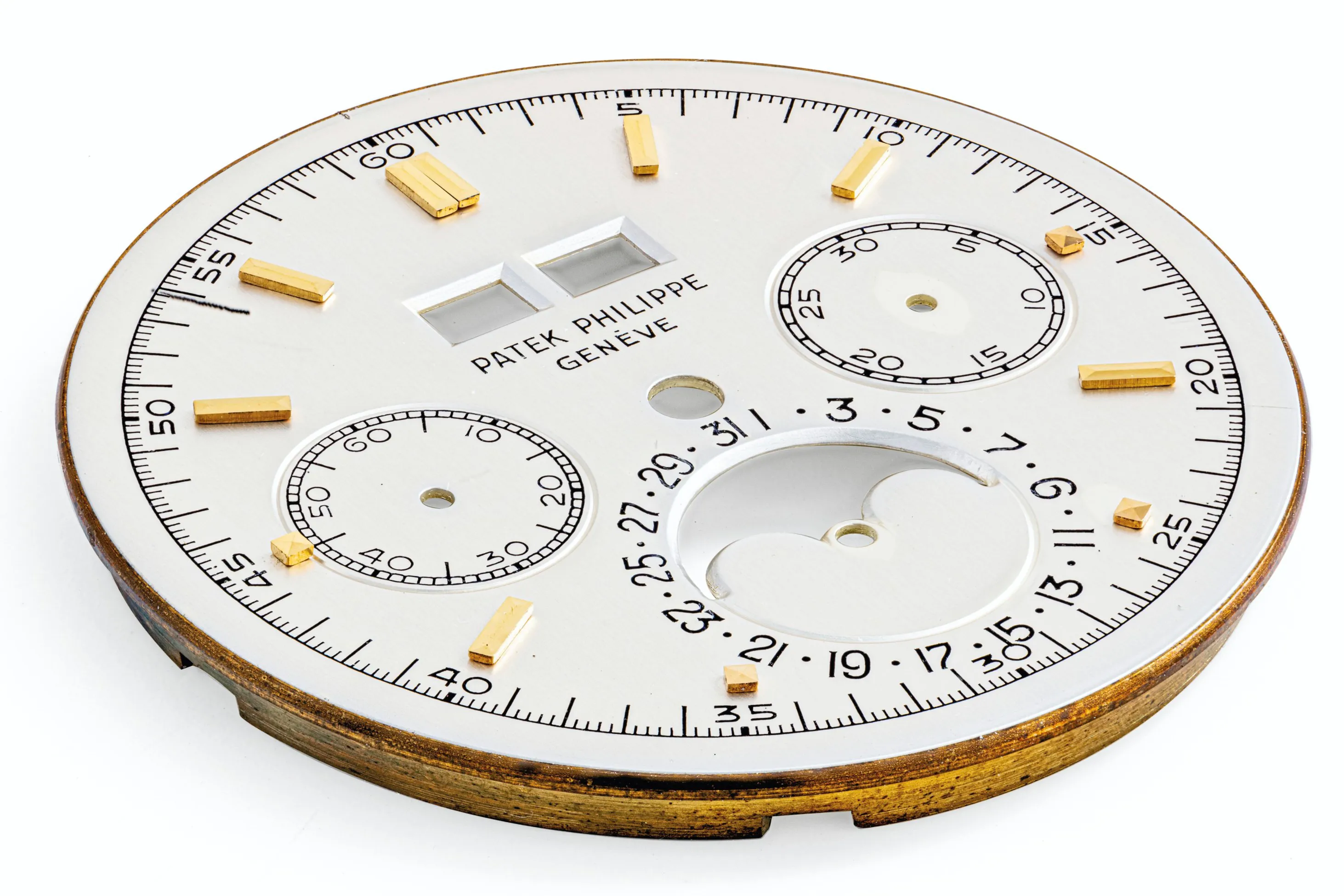 Patek Philippe Perpetual Calendar Chronograph 2499 37.6mm Yellow gold White 3