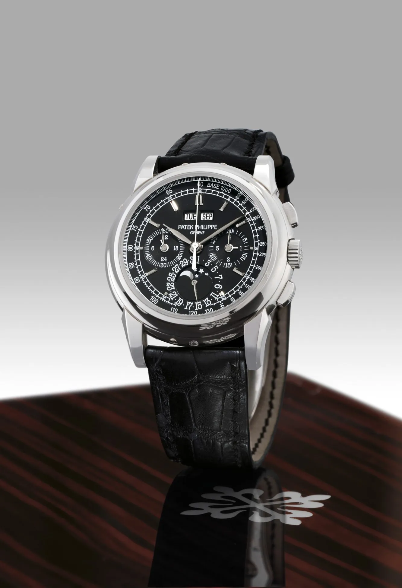 Patek Philippe Perpetual Calendar Chronograph 5970P 40mm Platinum Black