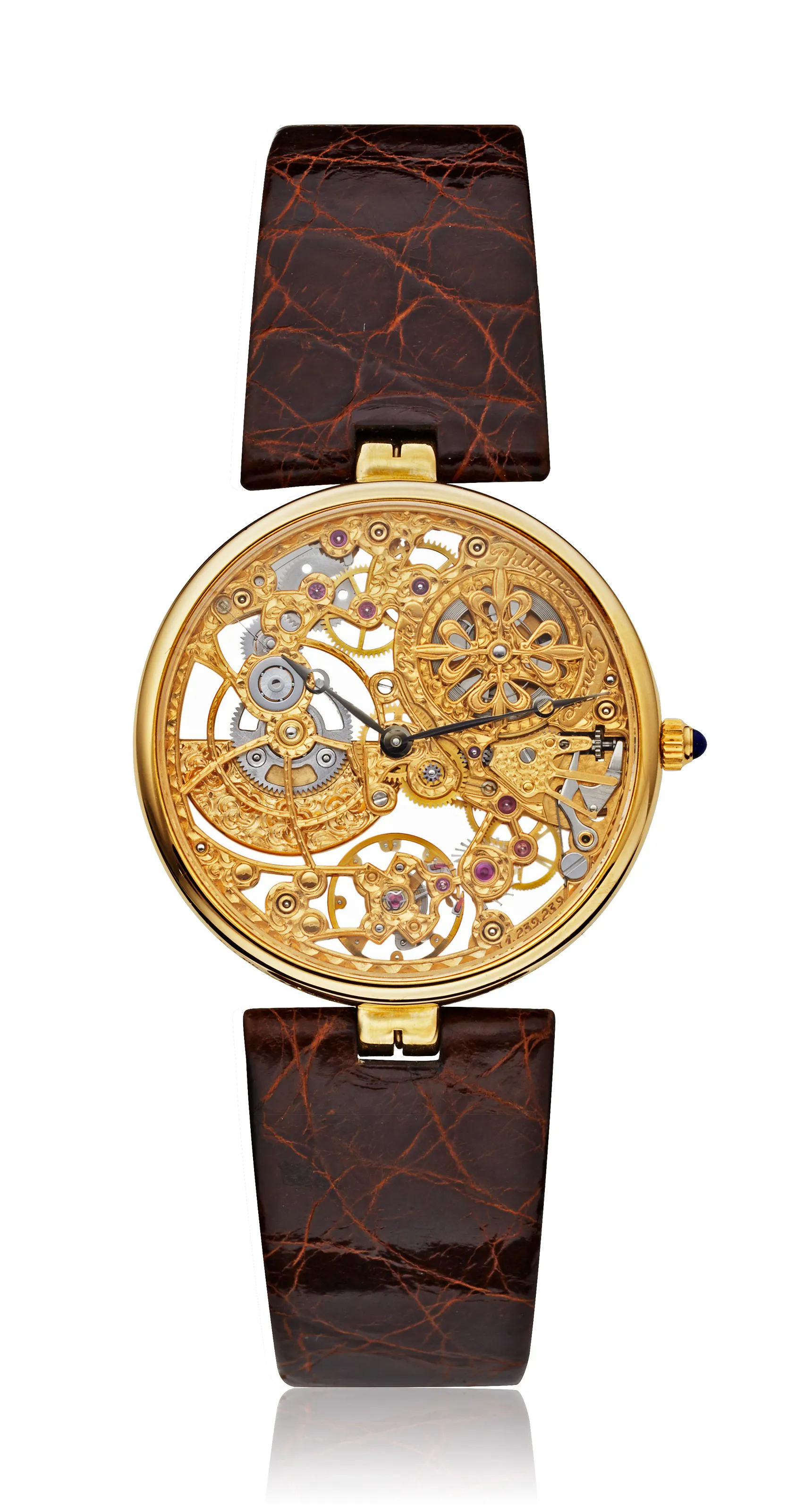 Patek Philippe Skeletonized 3878J 31mm Yellow gold