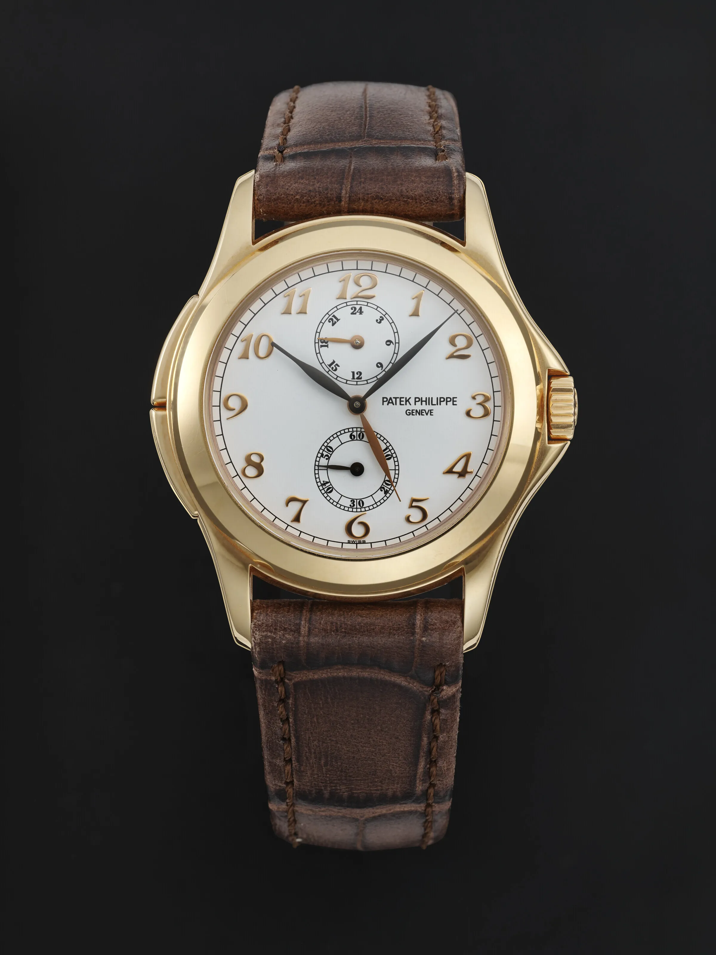 Patek Philippe Travel Time 35mm Rose gold White