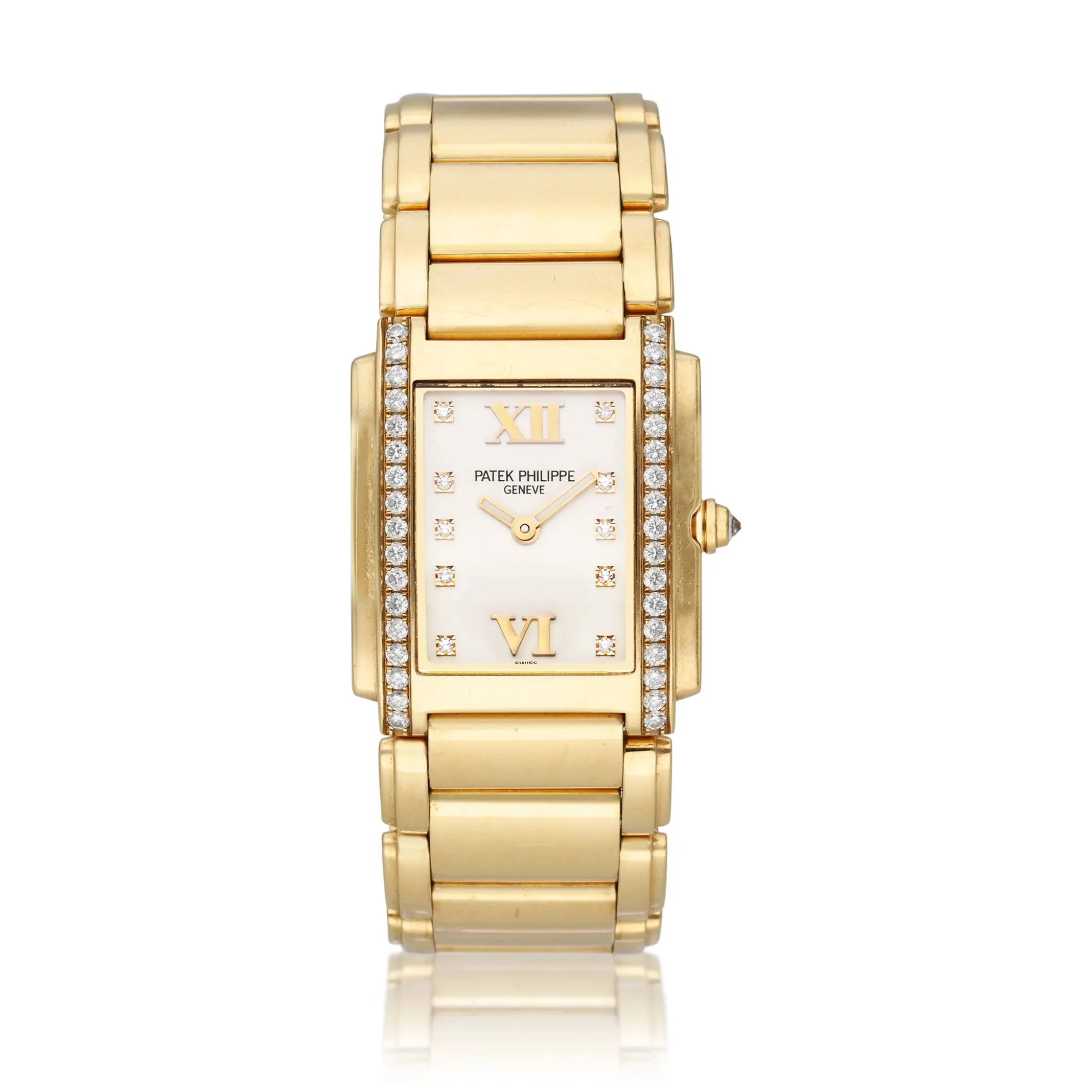 Patek Philippe Twenty~4 4910 11 30mm Yellow gold Silver