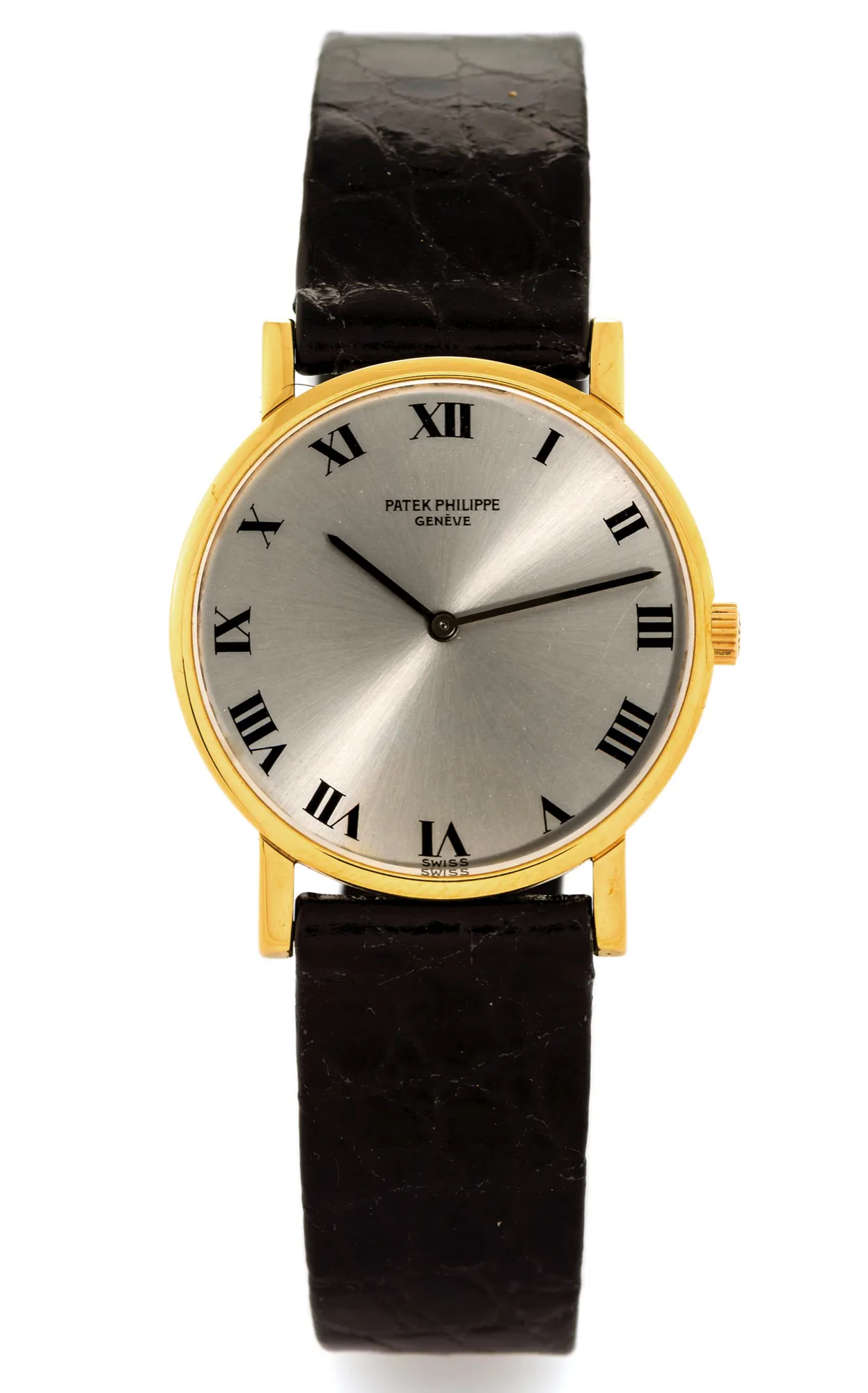 Patek Philippe Calatrava 3470 29mm Yellow gold Silver